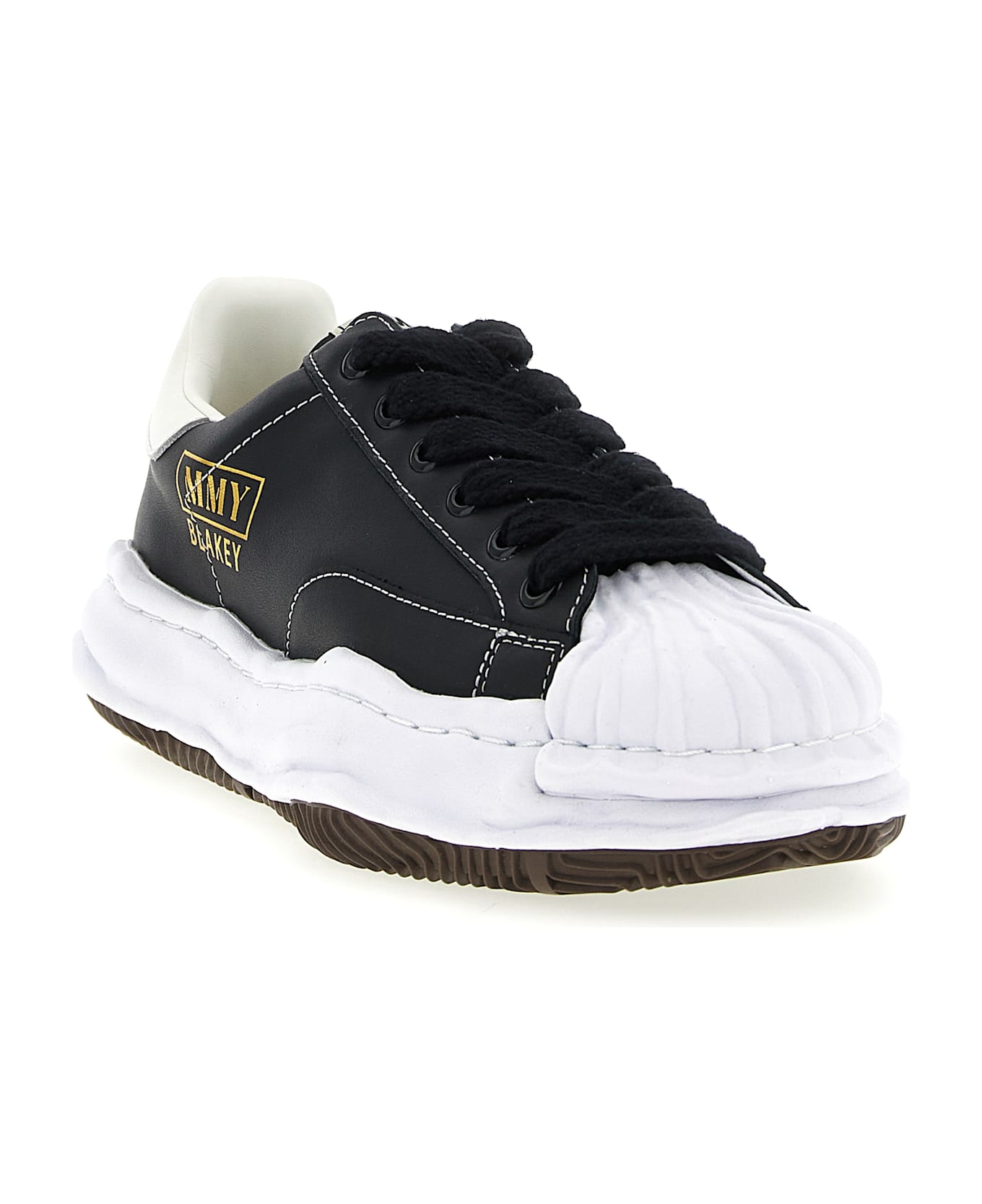Mihara Yasuhiro 'blakey' Sneakers - White/Black