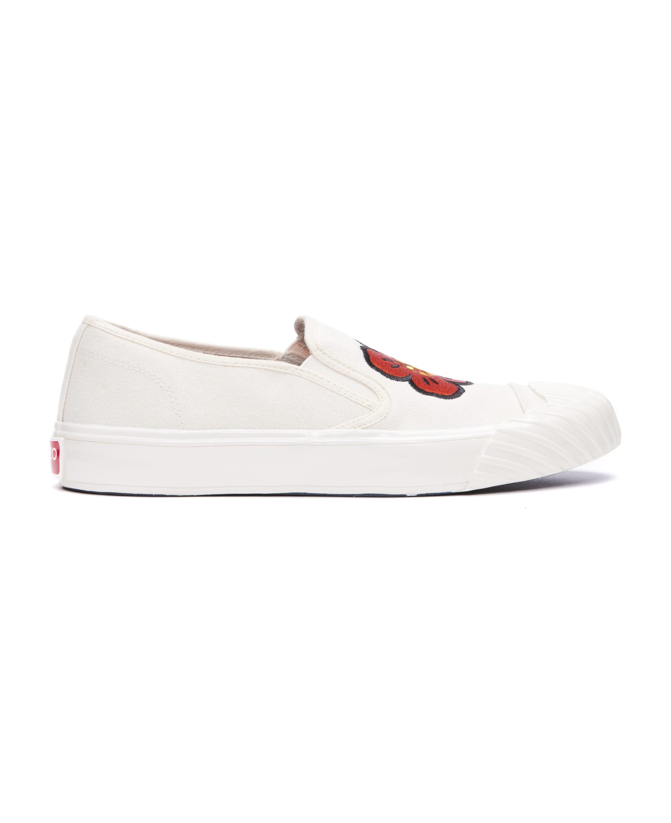 Kenzo School Slip On Sneakers - Bianco