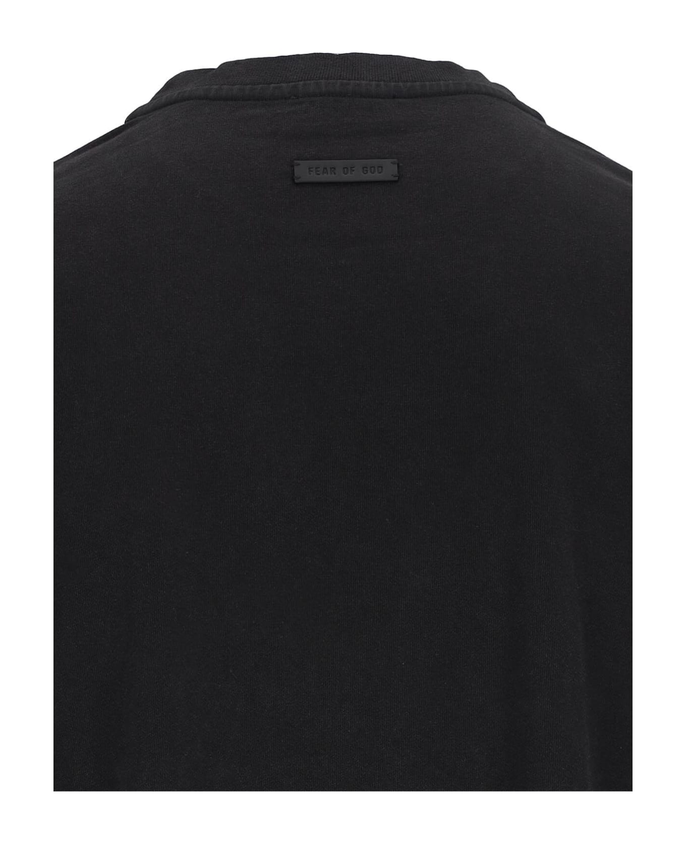 Fear of God Logo T-shirt - Black  