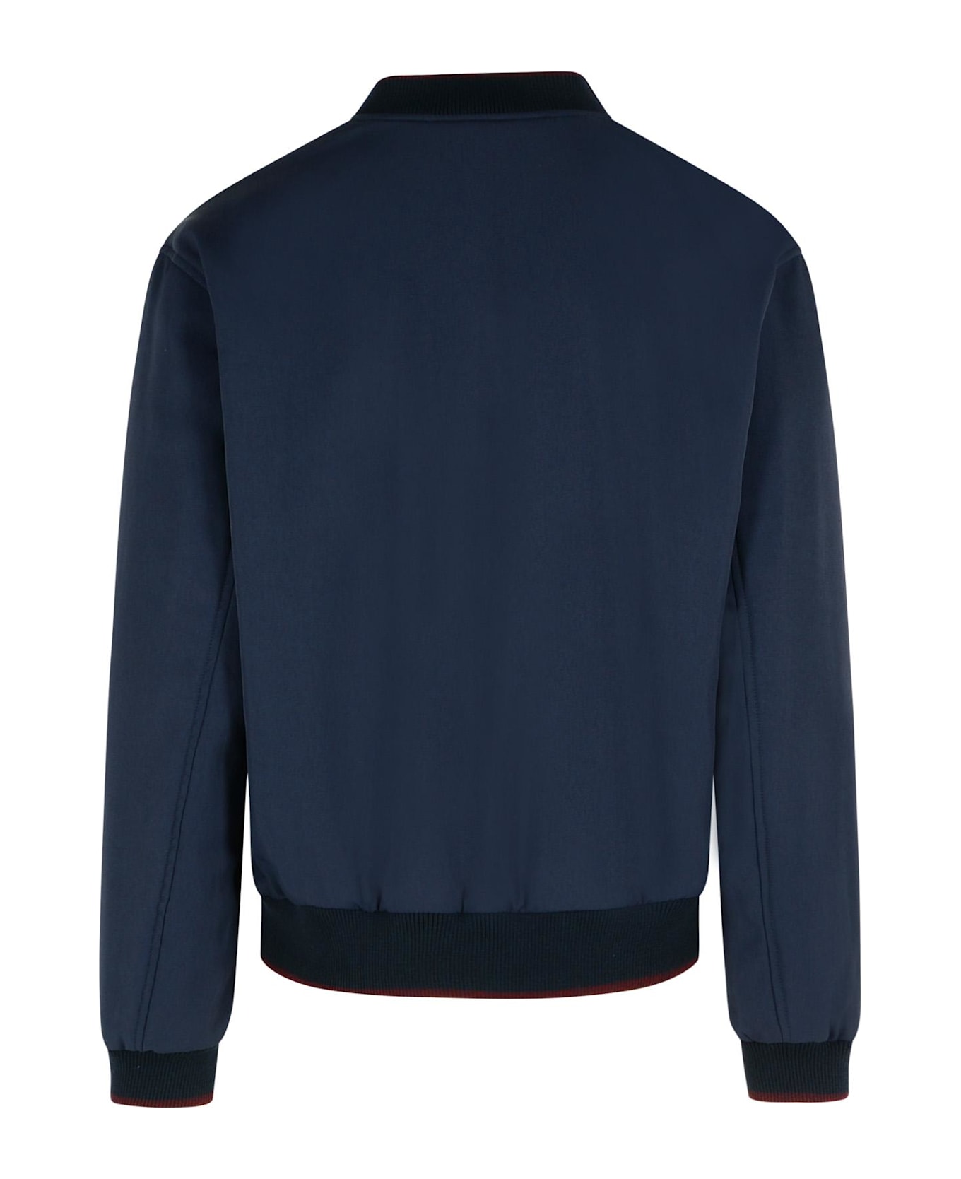 Dries Van Noten 
volker
 Navy Viscose Blend Jacket - Navy