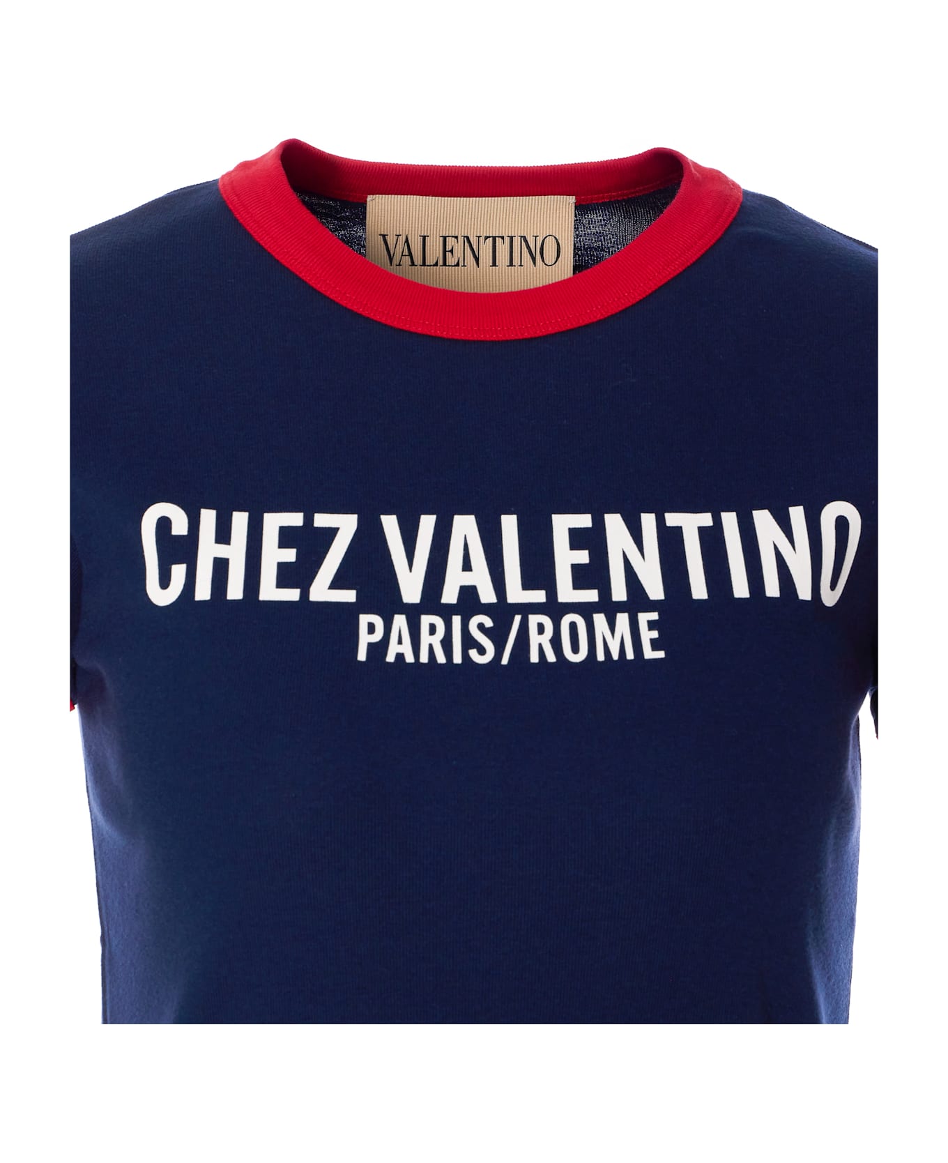 Valentino Garavani Chez Valentino Print T-shirt - Blue