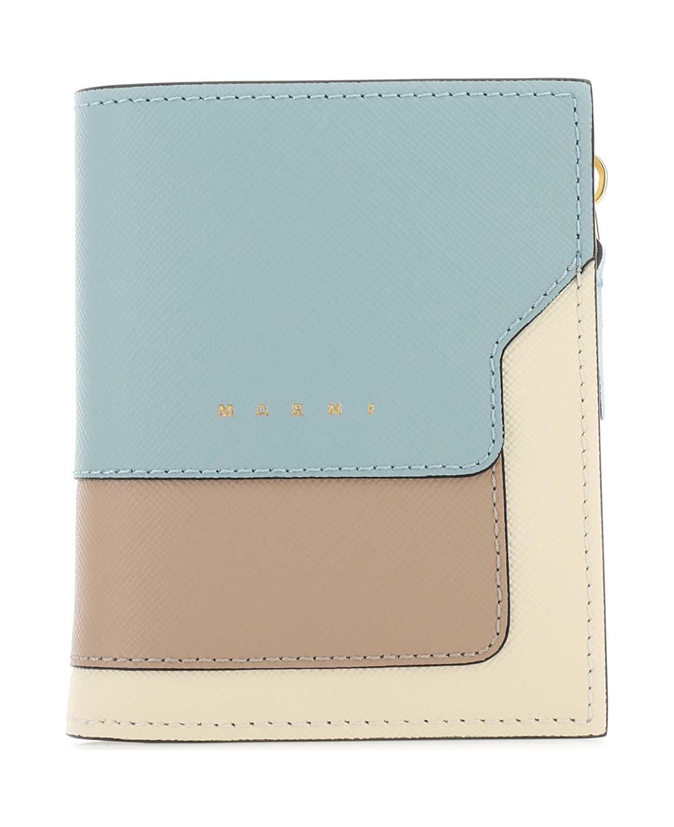 Marni Multicolor Leather Wallet - Z606M