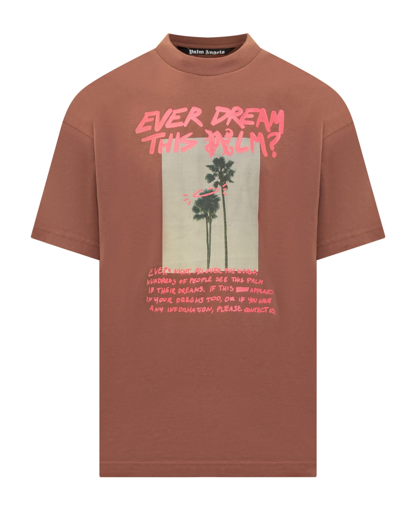 Palm Angels T-shirt - Brown シャツ