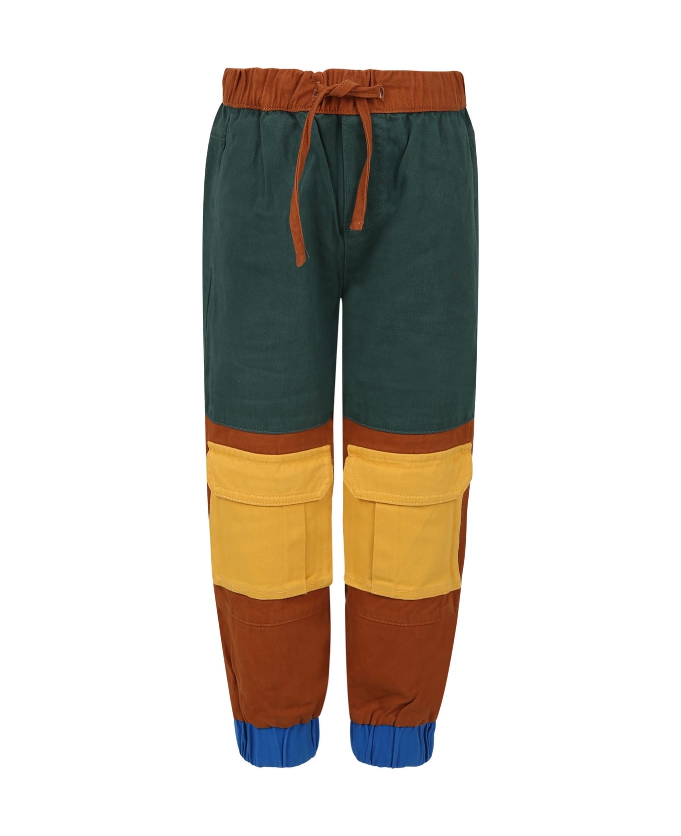 Stella McCartney Kids Multicolor Trousers For Boy - Multicolor ボトムス