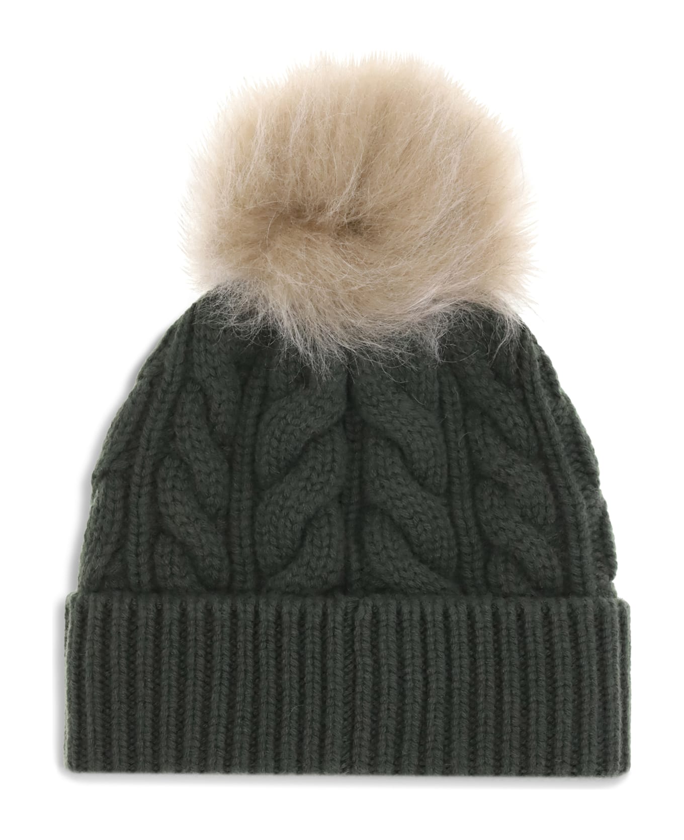 Moncler Grenoble Beanie Hat With Pon Pon