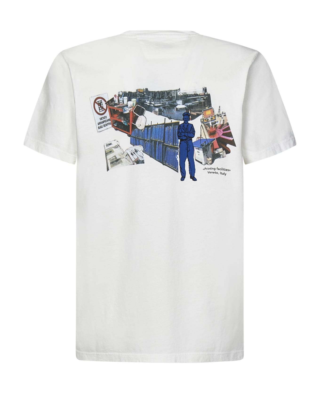 C.P. Company T-shirt - GAUZE WHITE シャツ