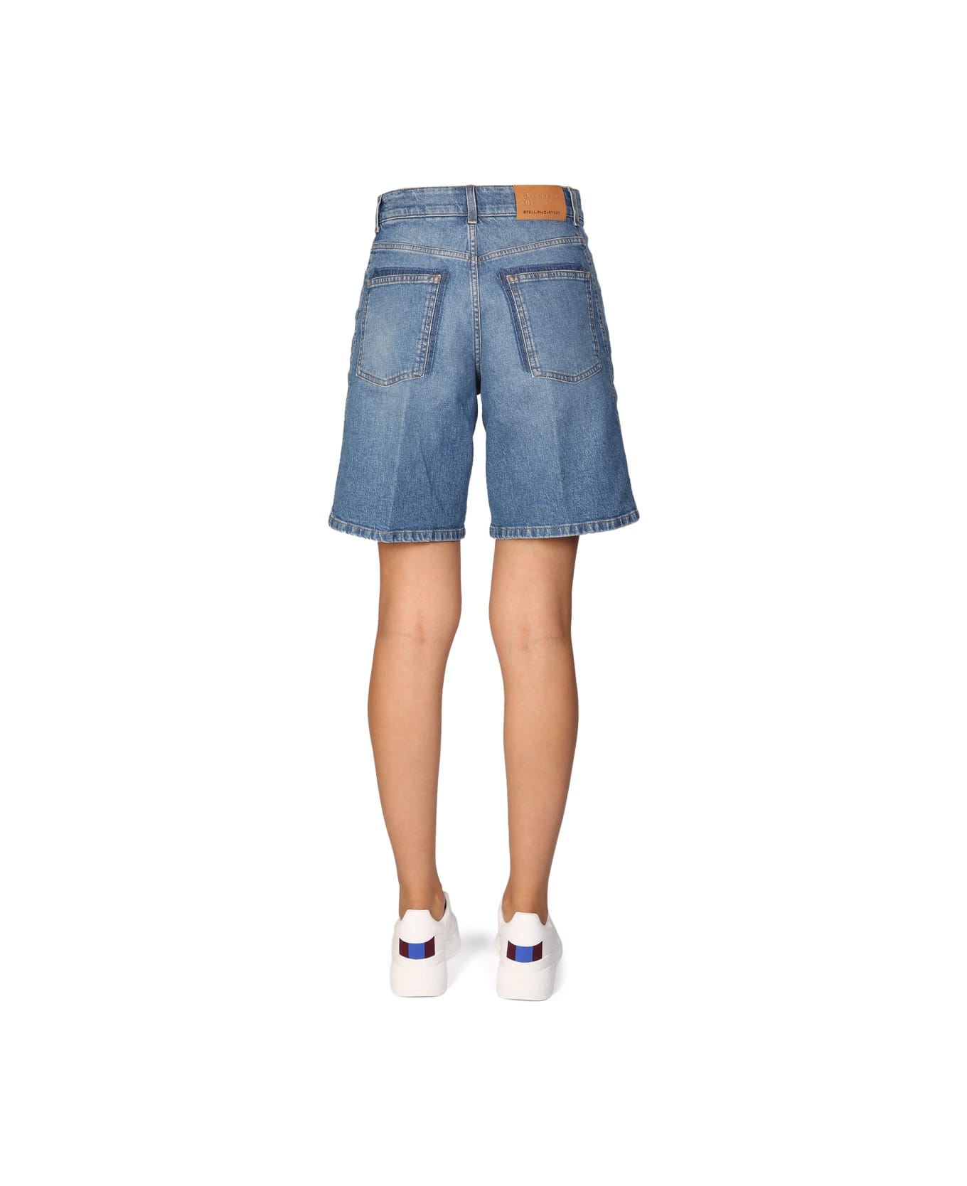 Stella McCartney Denim Shorts - BLUE
