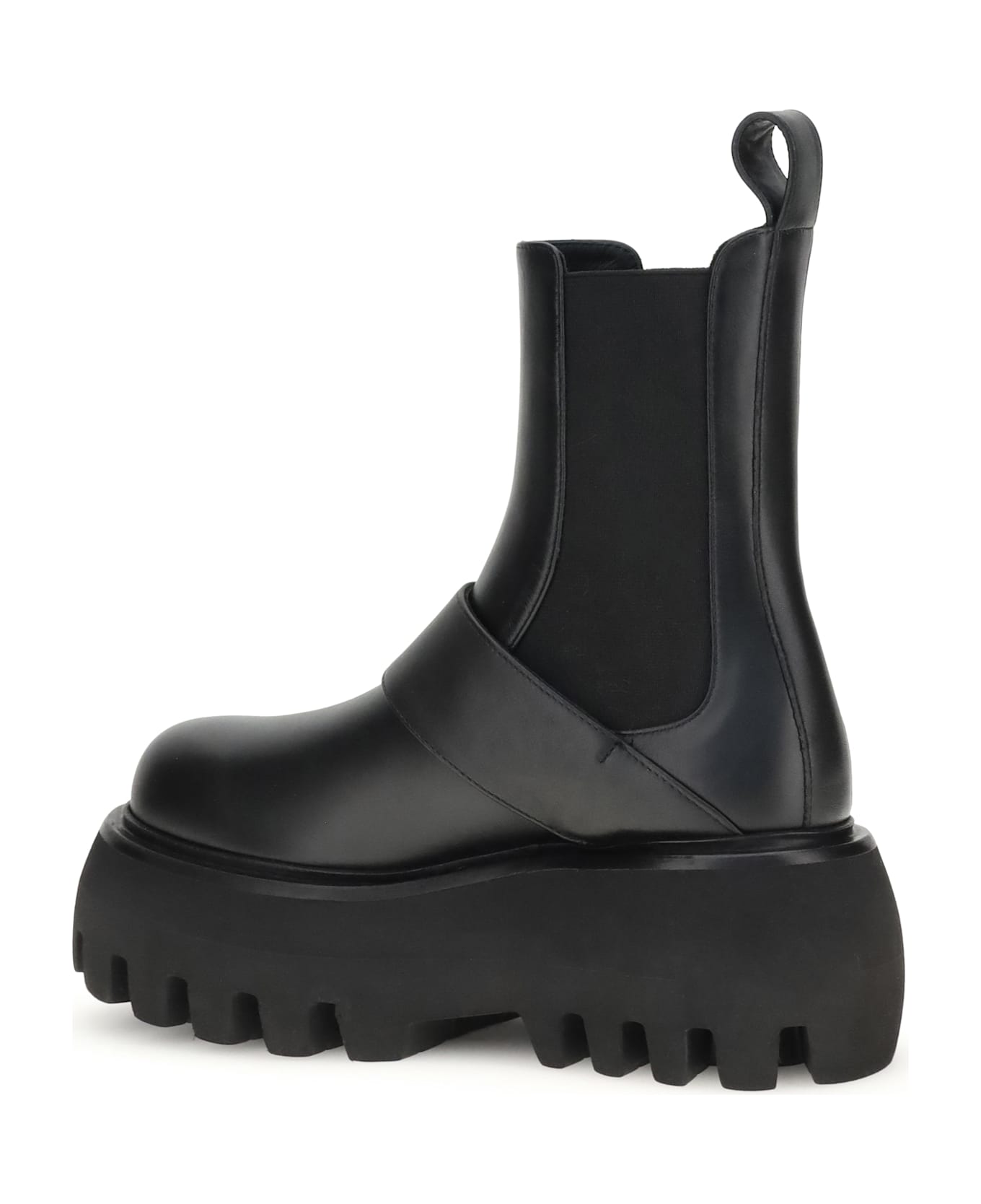 Alexander McQueen H.boot S.rubber - BLACK