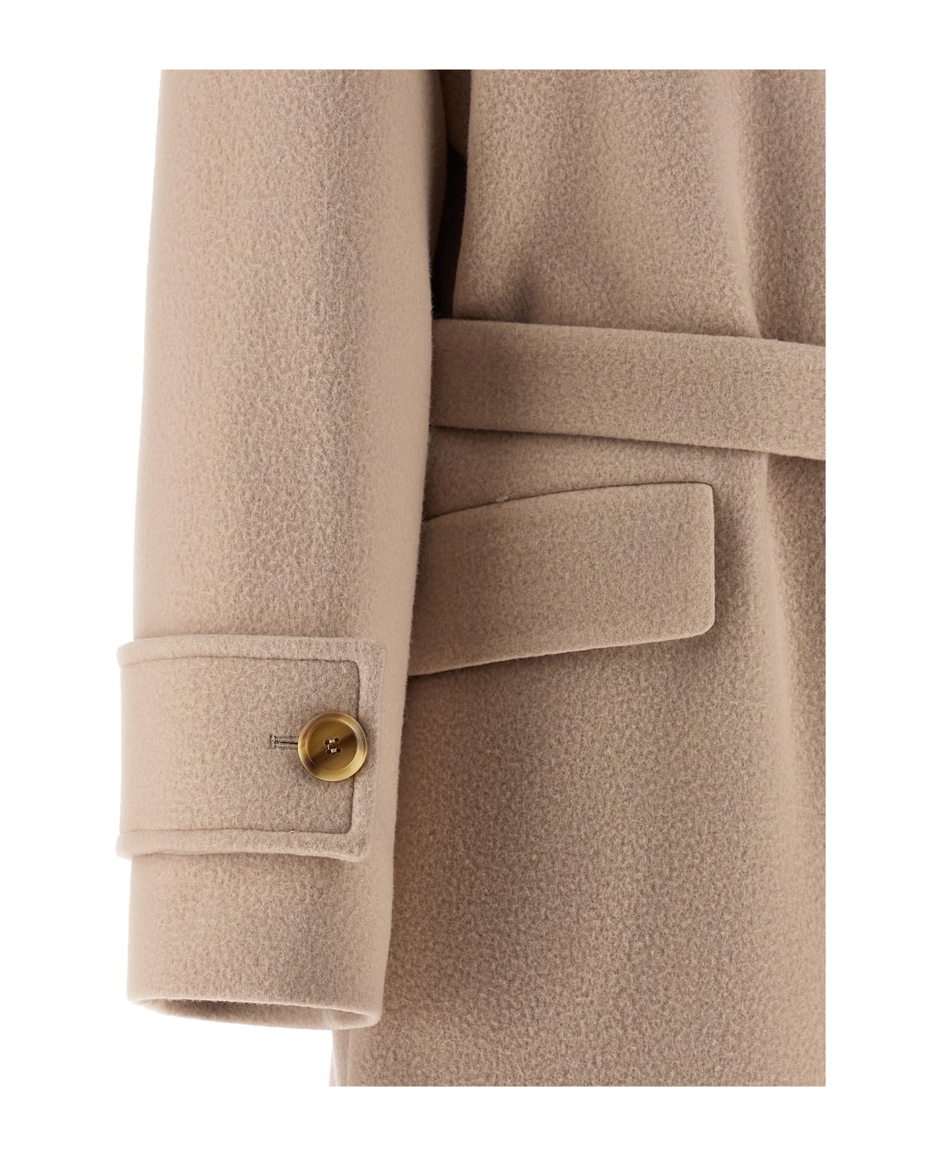 Pinko 'paquita' Coat - Beige