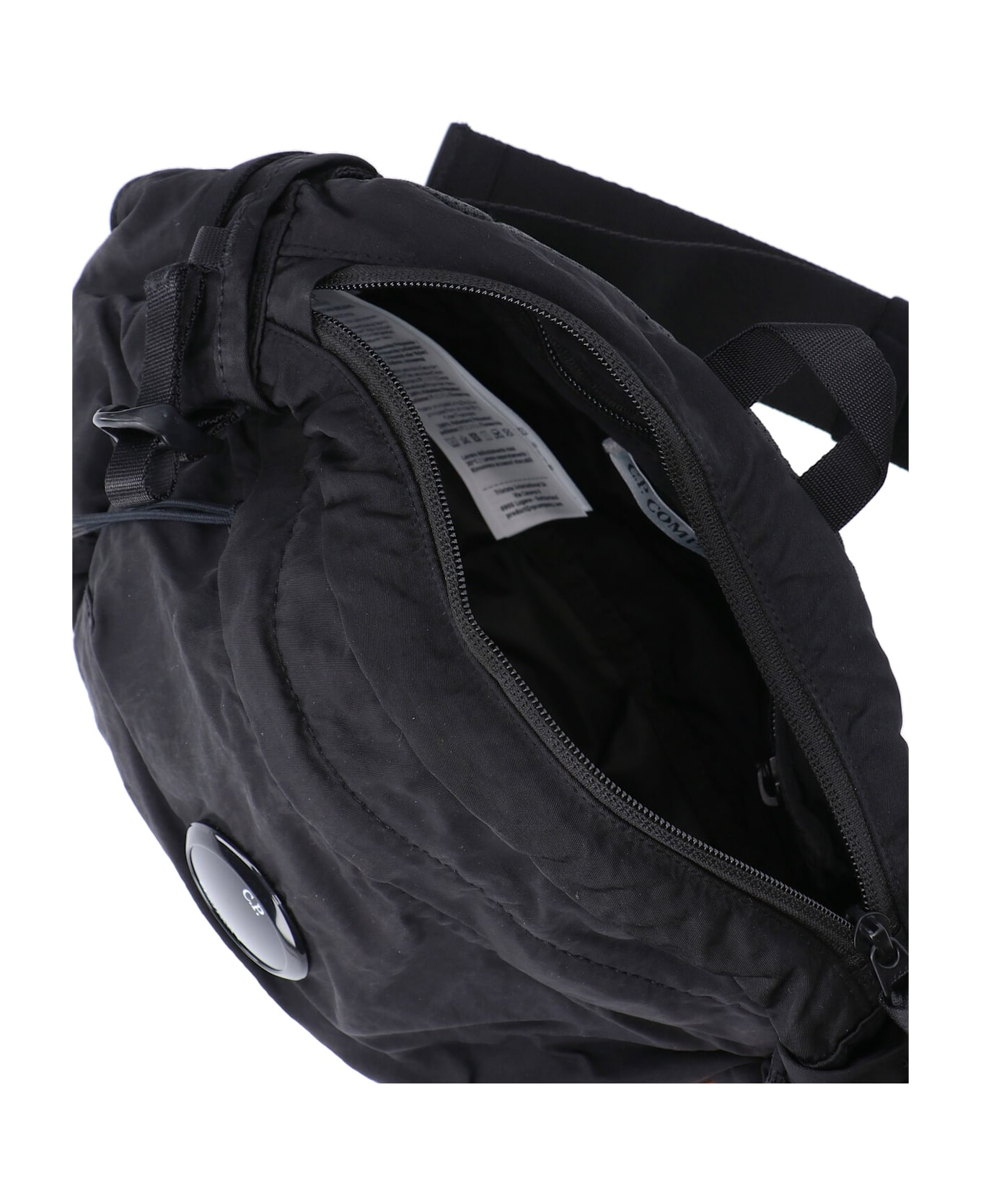 C.P. Company Logo Fanny Pack - Black