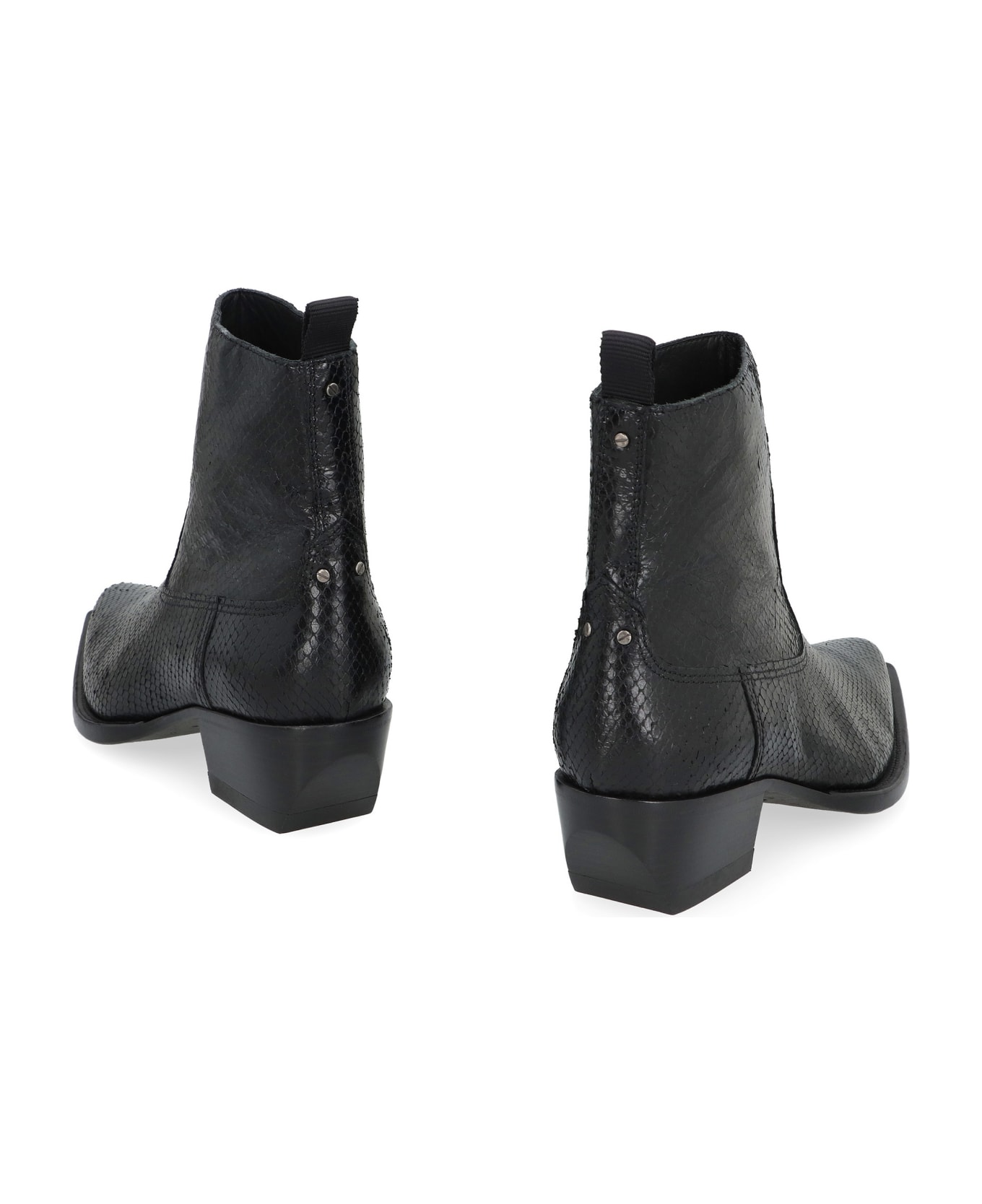 Golden Goose Debbie Leather Ankle Boots - black ブーツ