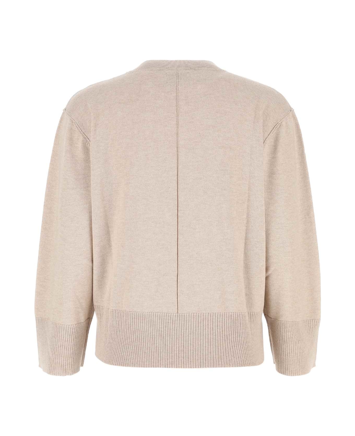 Woolrich Cappuccino Cotton Blend Sweater - 824 ニットウェア