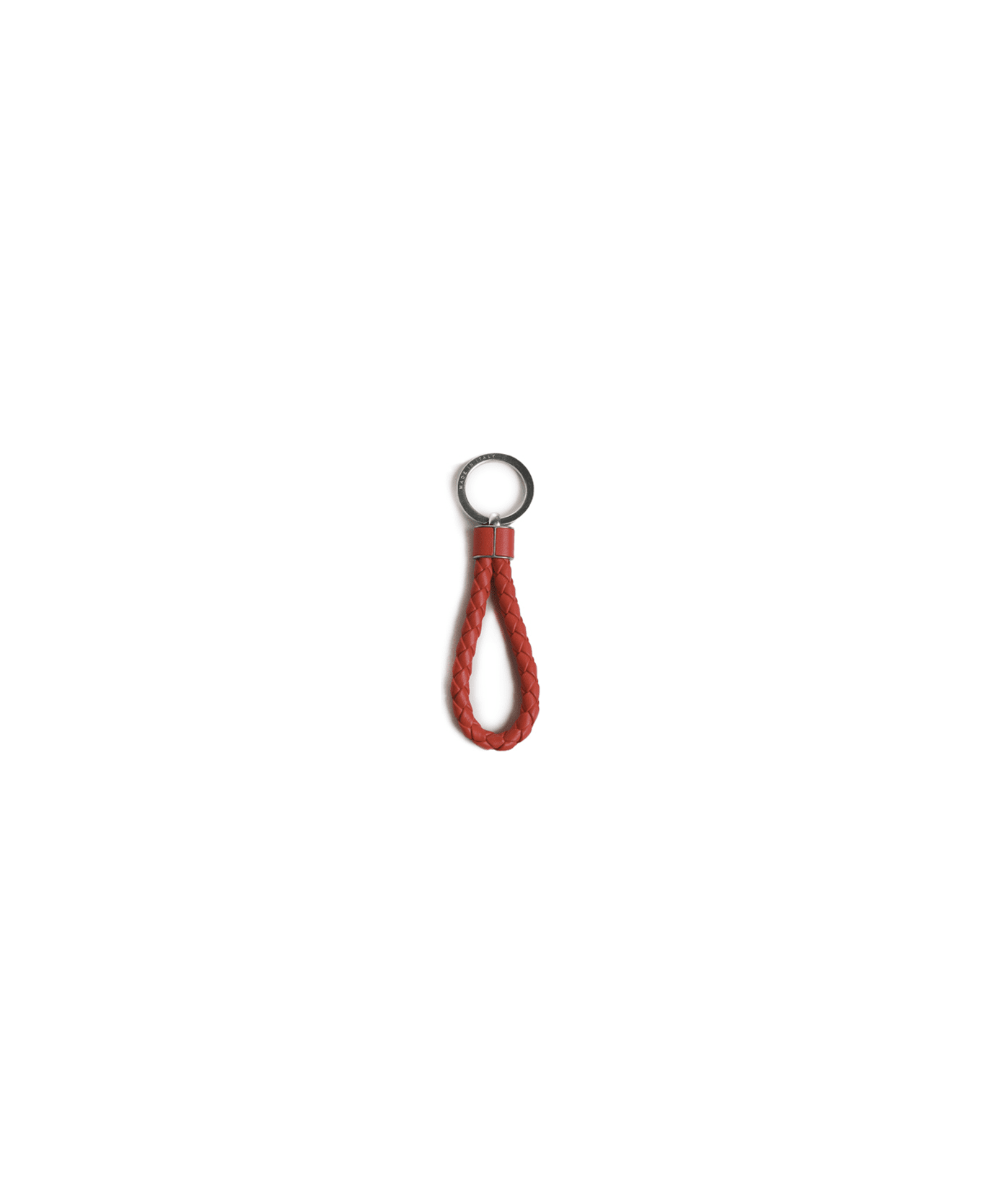 Bottega Veneta Intertwining Keychain - Red