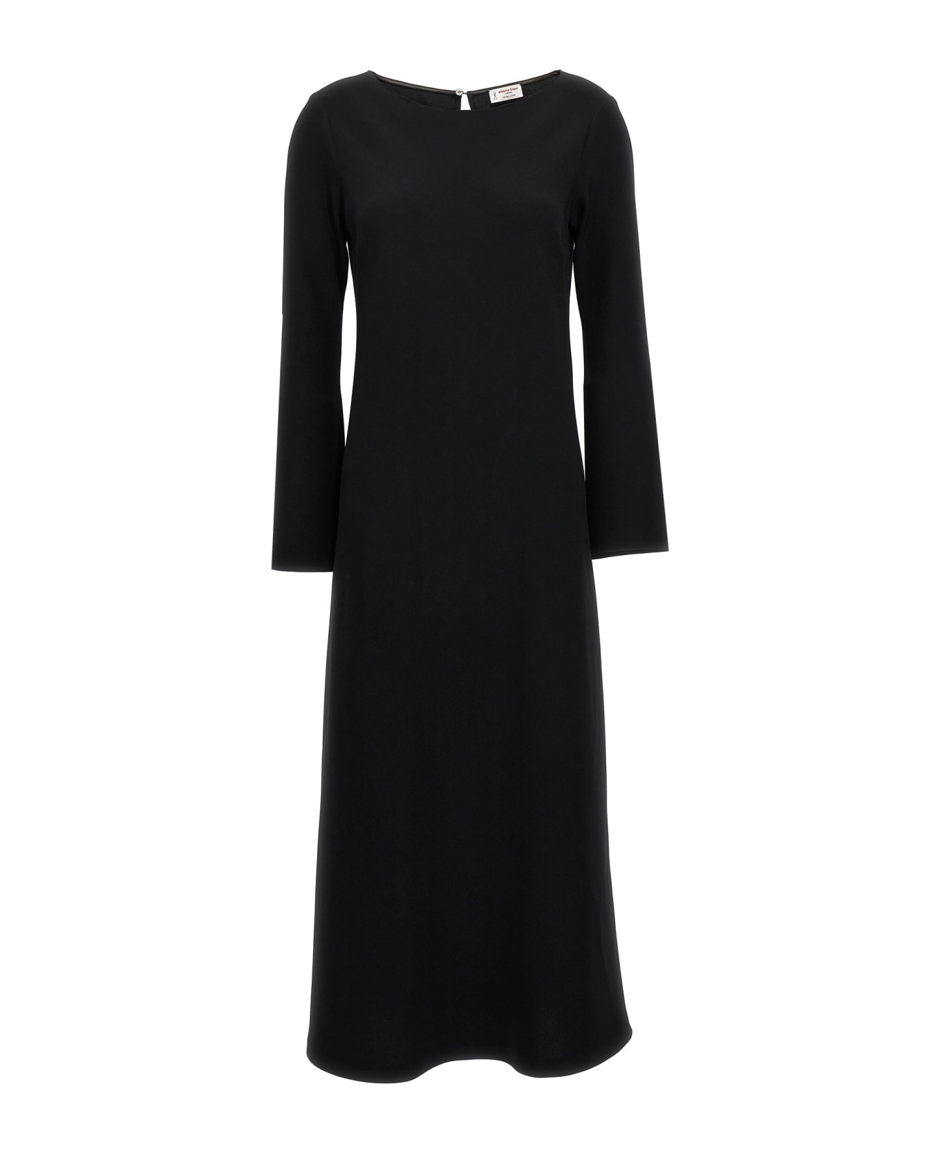 Alberto Biani 'sbieco Longuette' Dress - Black  