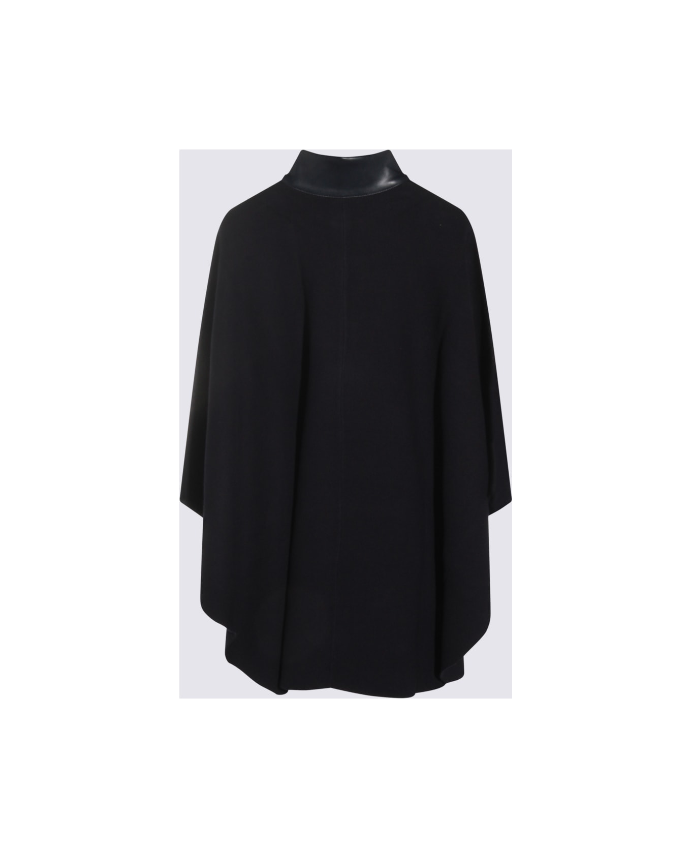 Chloé Black Cotton Cape - Marine