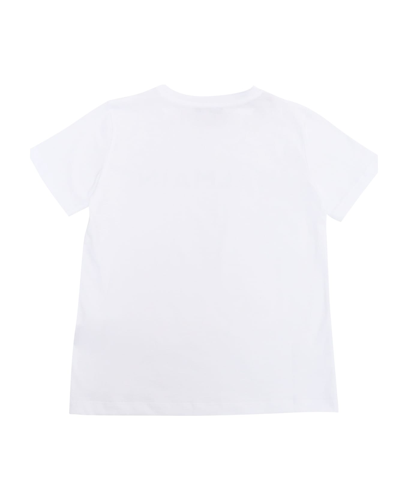 Balmain White T-shirt With Logo - WHITE Tシャツ＆ポロシャツ