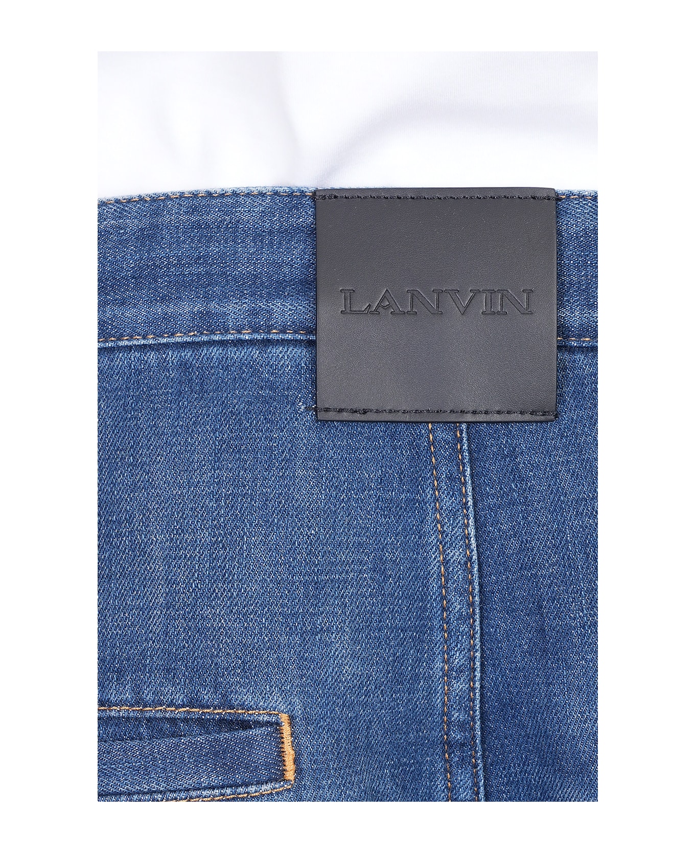 Lanvin Shorts In Blue Cotton - blue