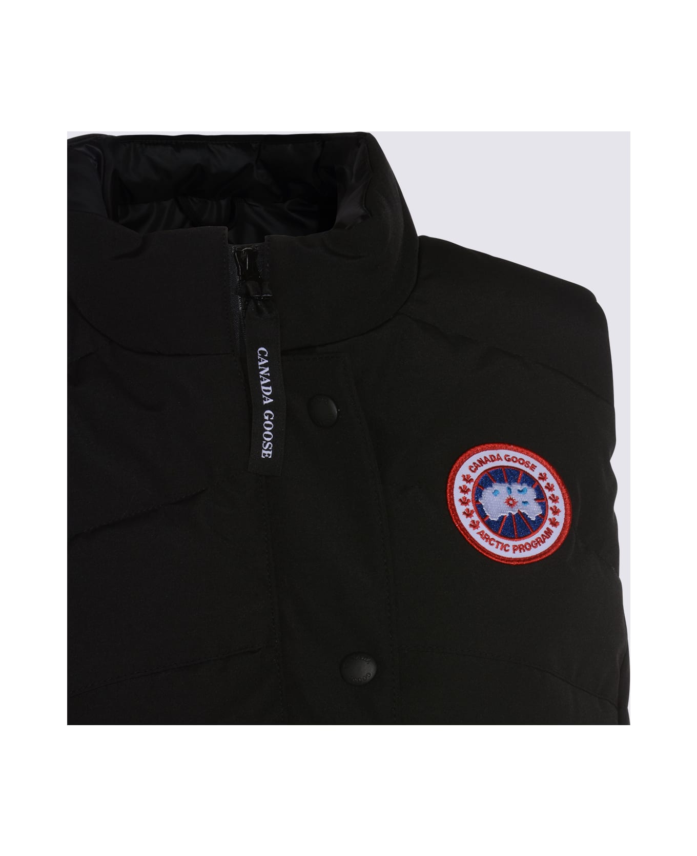 Canada Goose Black Gilet Down Jacket - Black - Noir