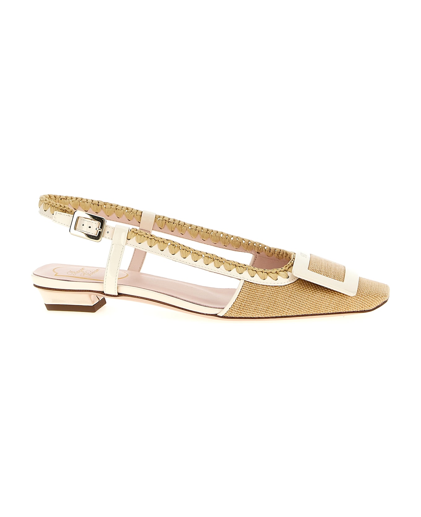 Roger Vivier 
belle Vivier
 Slingback - Beige
