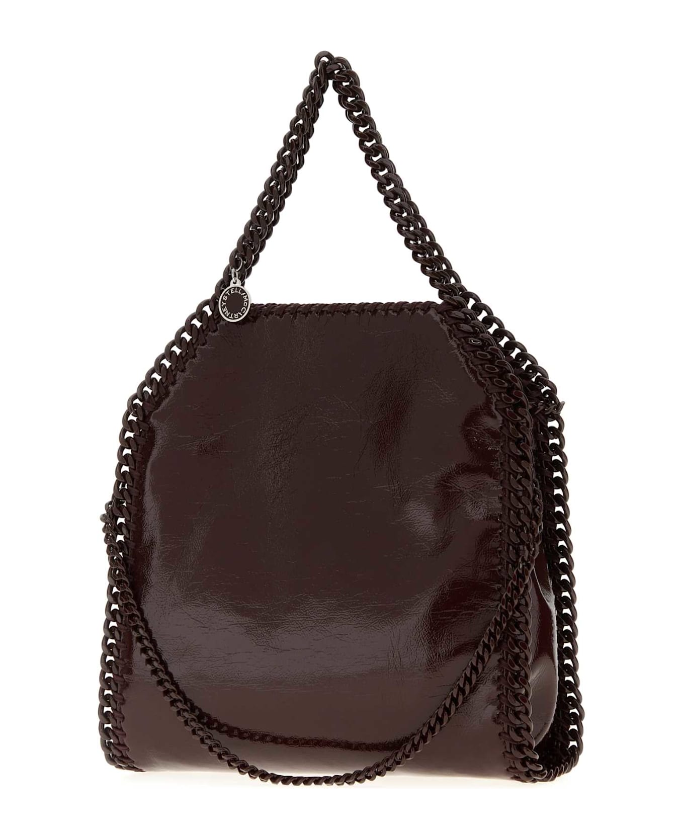 Stella McCartney Chocolate Alter Mat Mini Falabella Handbag - MOKA
