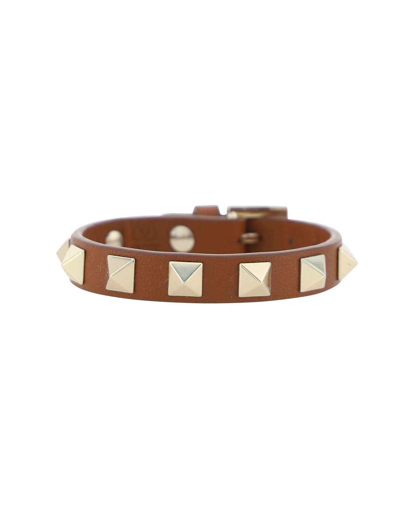 Valentino Garavani Rockstud Bracelet - Tobacco