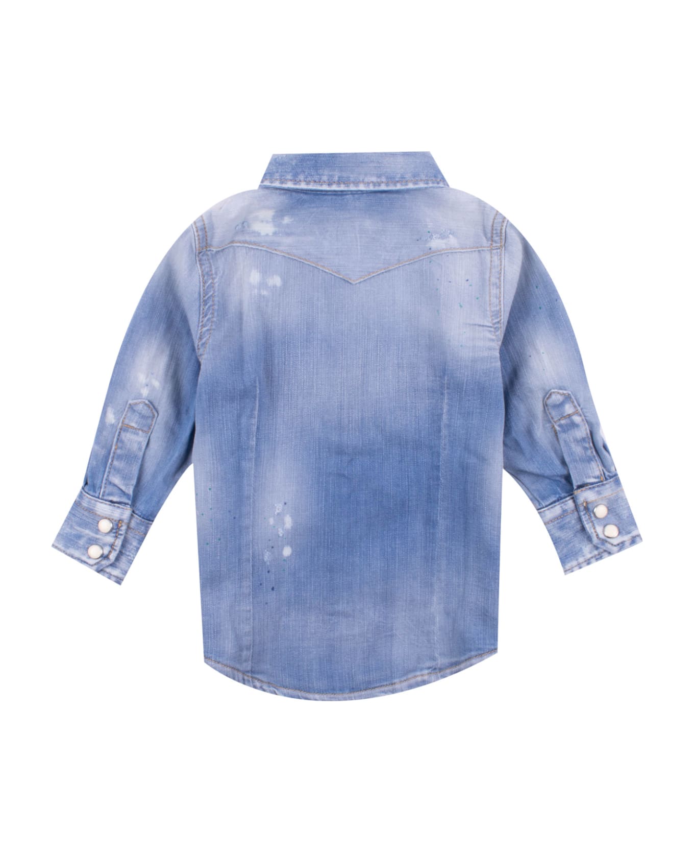 Dsquared2 Camicia In Denim - Blue シャツ