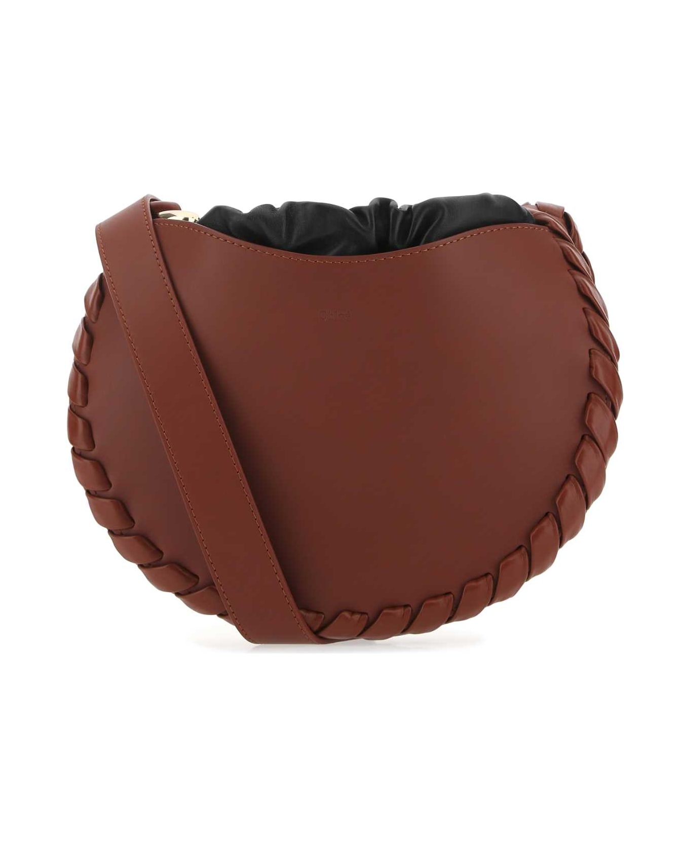 Chloé Brick Leather Small Mate Crossbody Bag - 27S