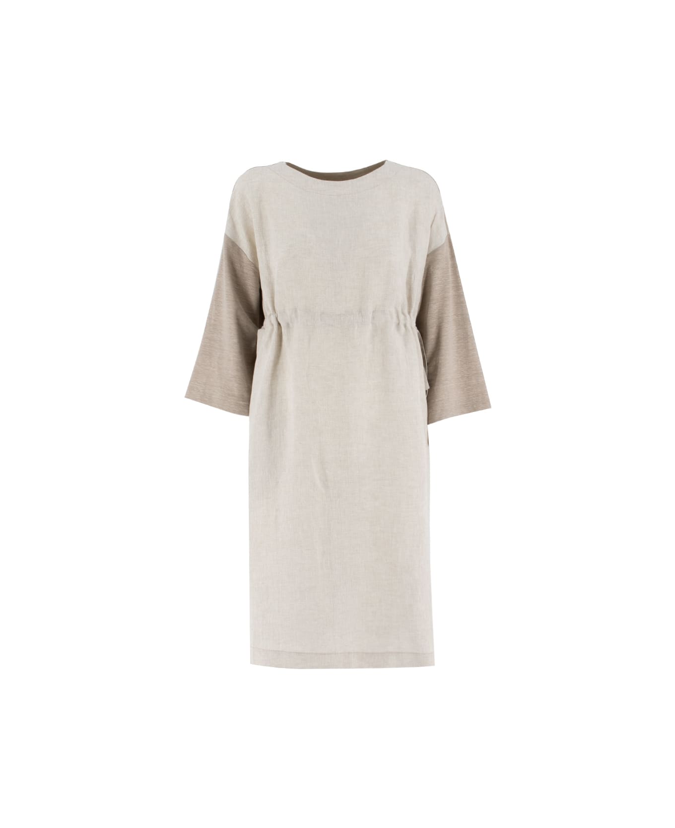 Le Tricot Perugia Dress - BEIGE MEL_BEIGE ワンピース＆ドレス