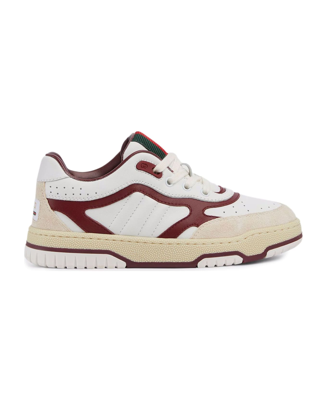 Gucci Kids Sneakers White - White