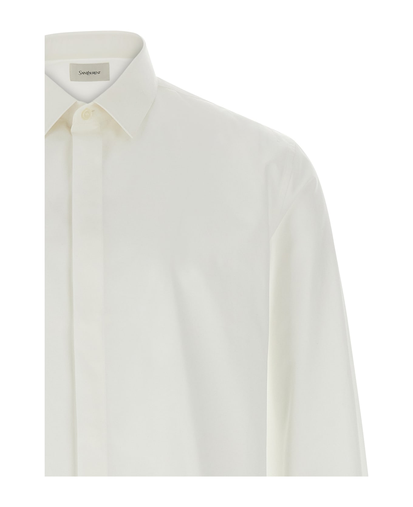 Saint Laurent Cotton Shirt - White