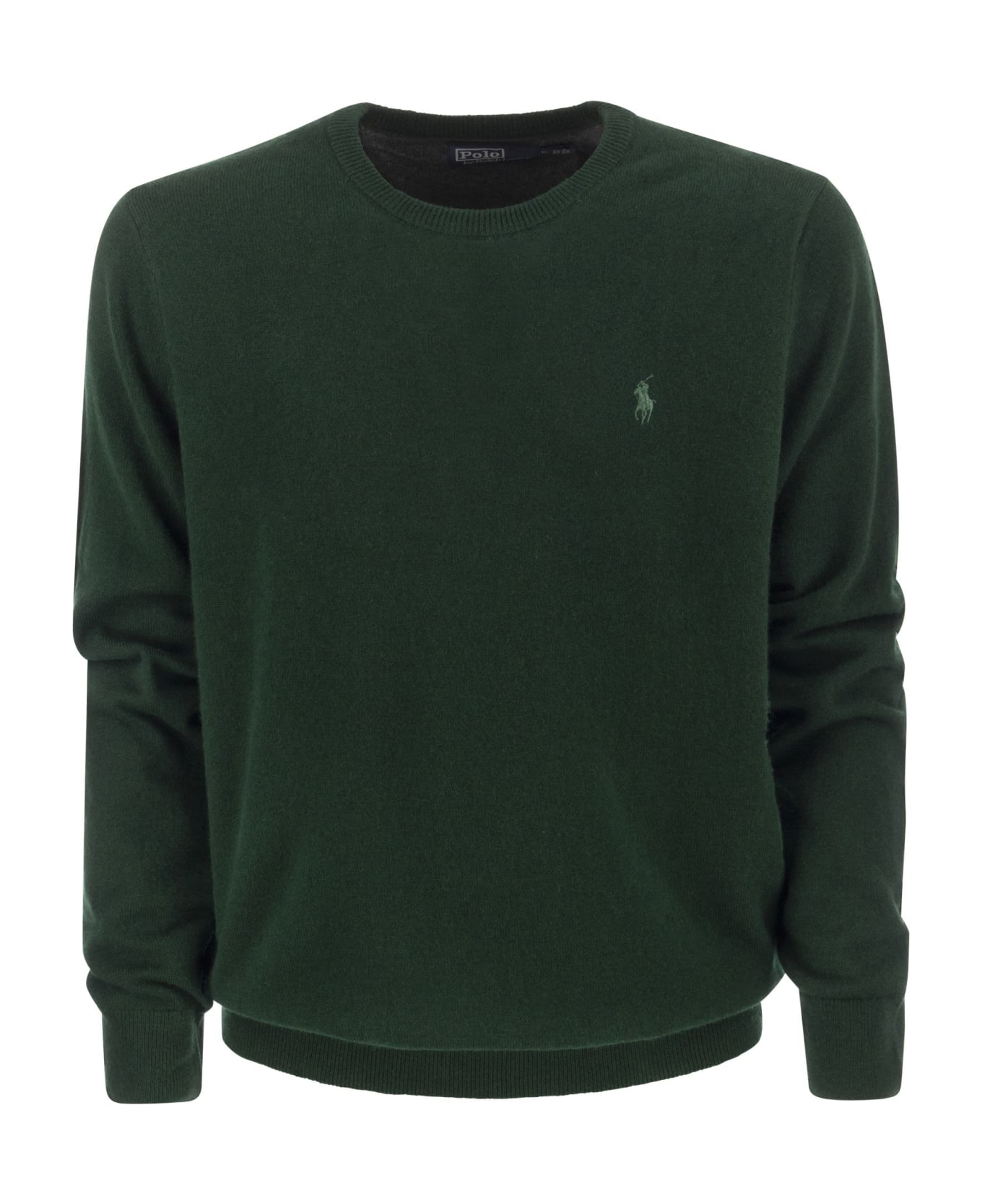 Polo Ralph Lauren Green Wool Sweater - Green