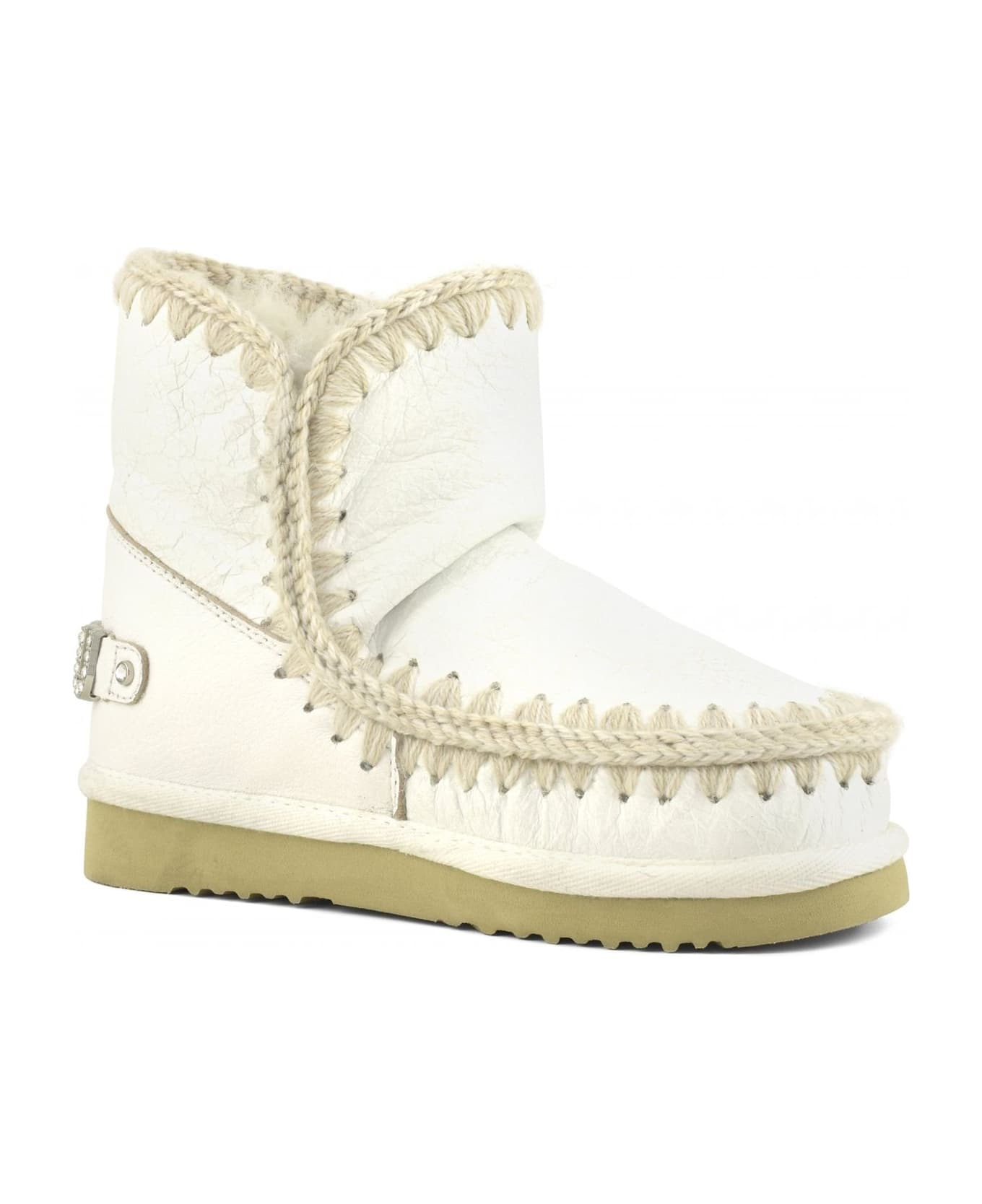 Mou White Sheepskin Eskimo 18 - White