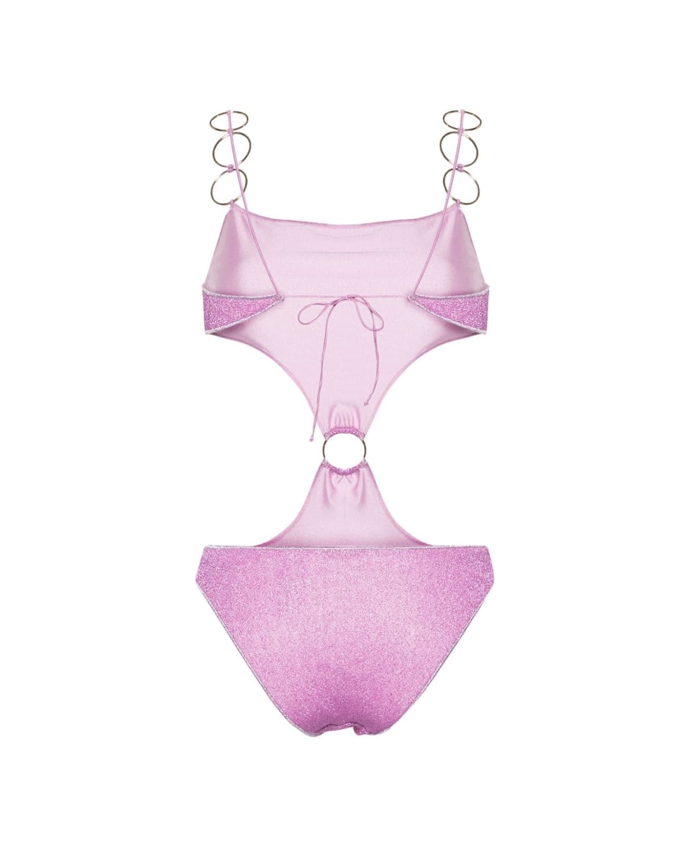 Oseree Wisteria Lumiere Ring Swimsuit - Purple ワンピース