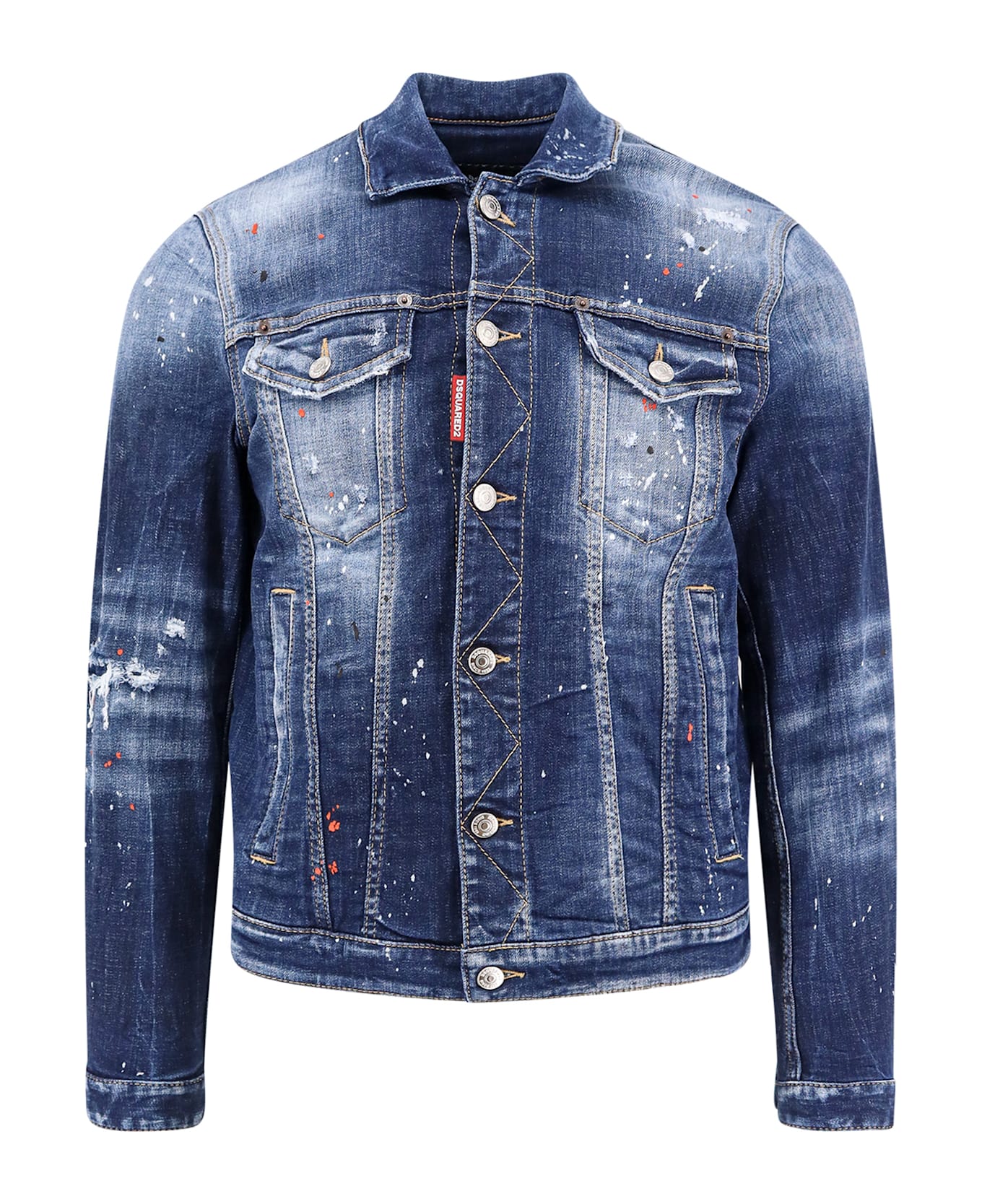 Dsquared2 Dan Jean Jacket - Blue