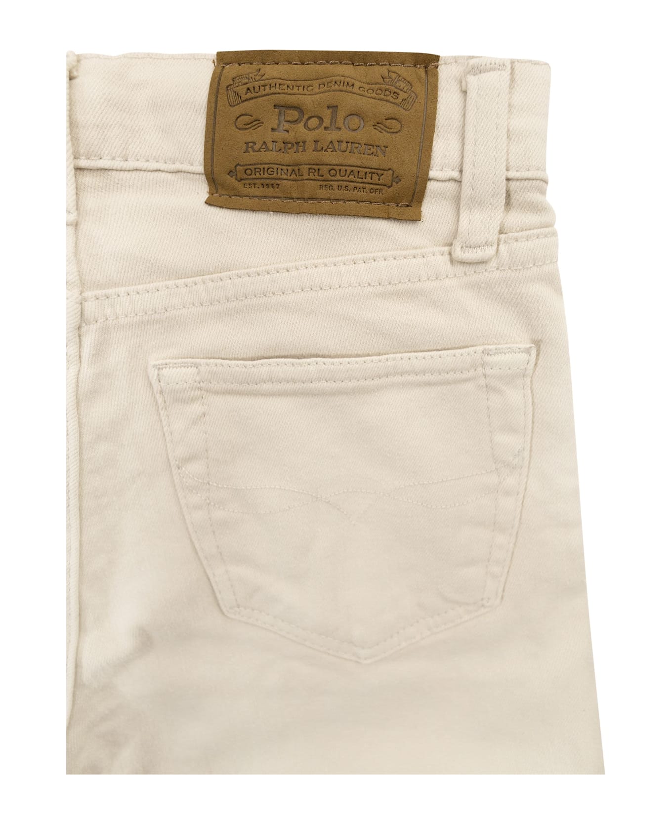 Polo Ralph Lauren Sullivan Jeans Slim Stretch - Cream