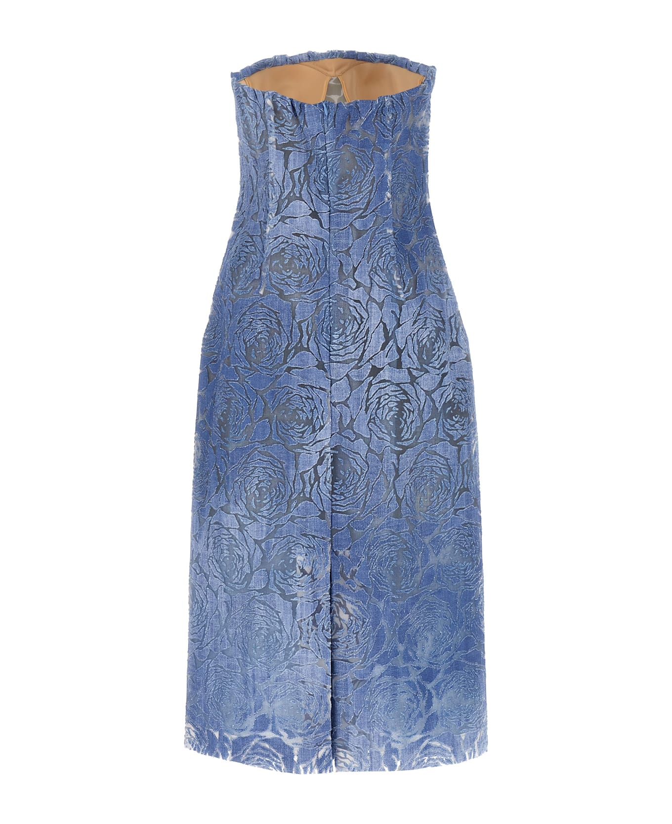 Ermanno Scervino Devorè Dress - Light Blue