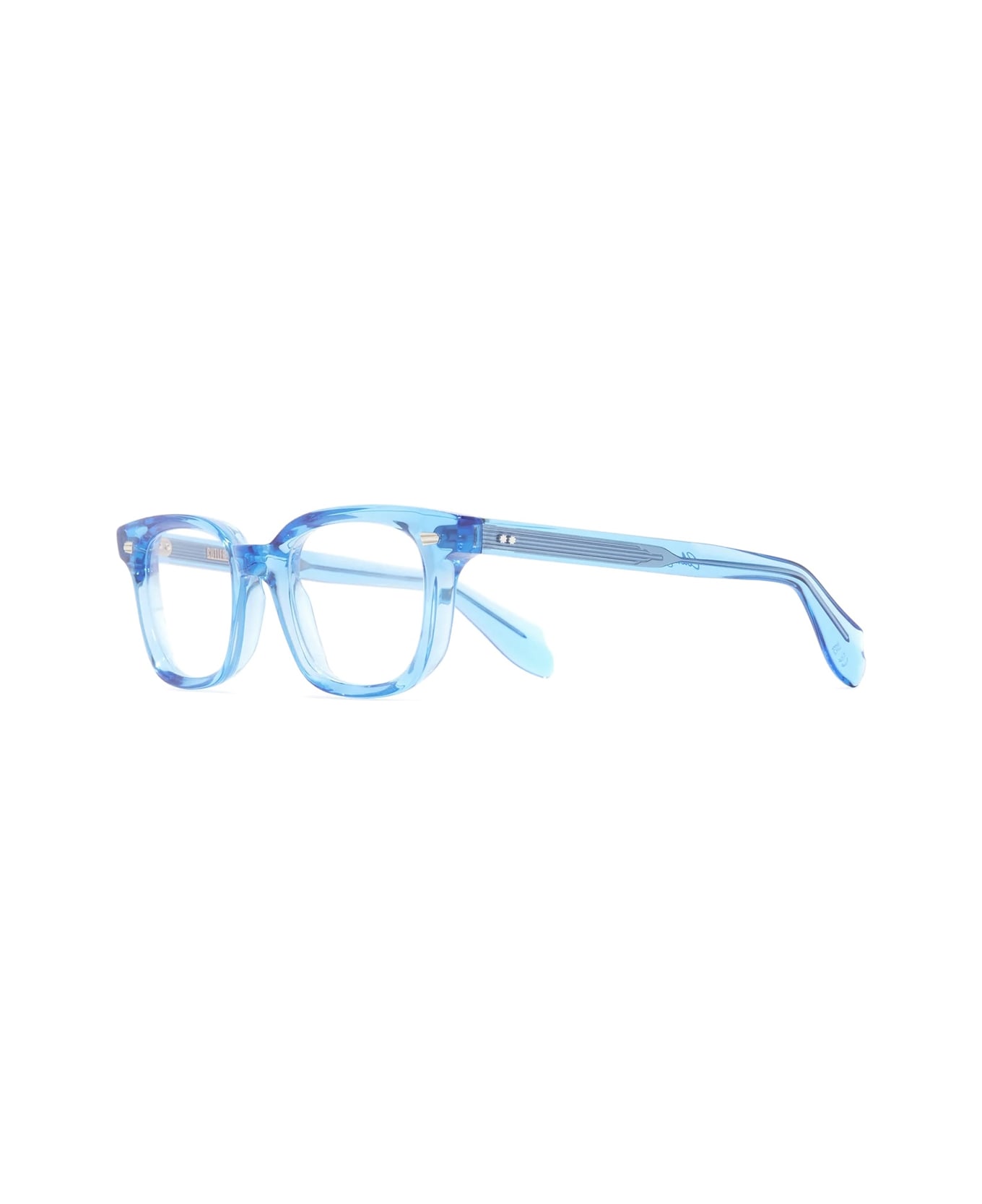Cutler and Gross 9521 A7 Blue Crystal Glasses - Blu