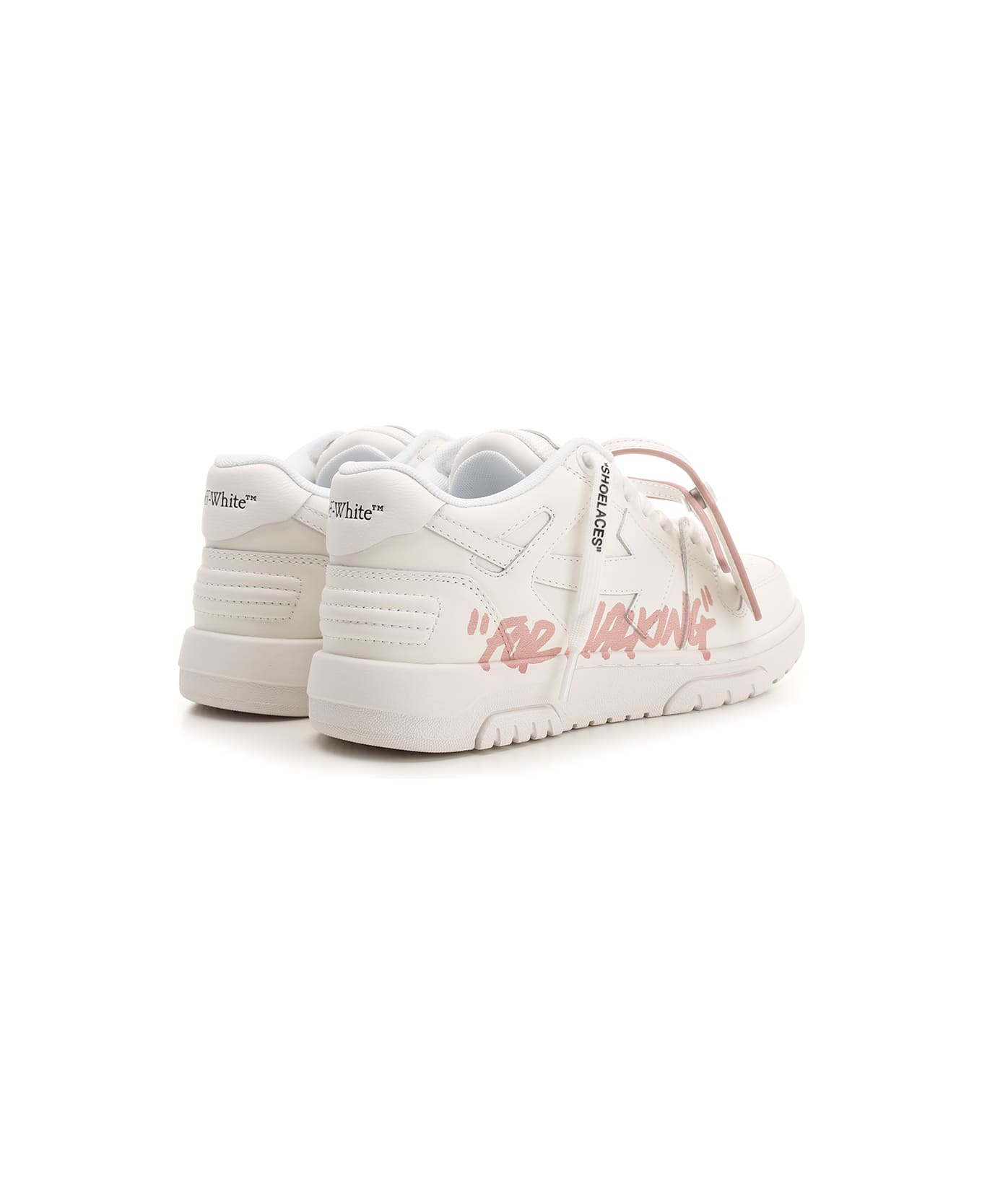 Off-White Out Of Office For Walking Sneakers - White Pink