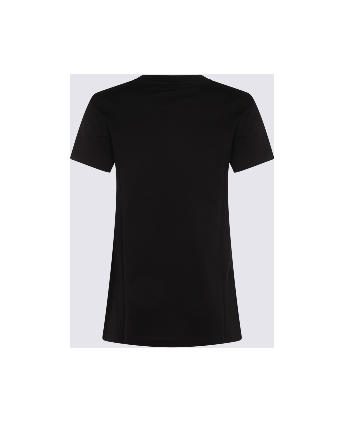 Max Mara Black Cotton Bravo T-shirt - Black