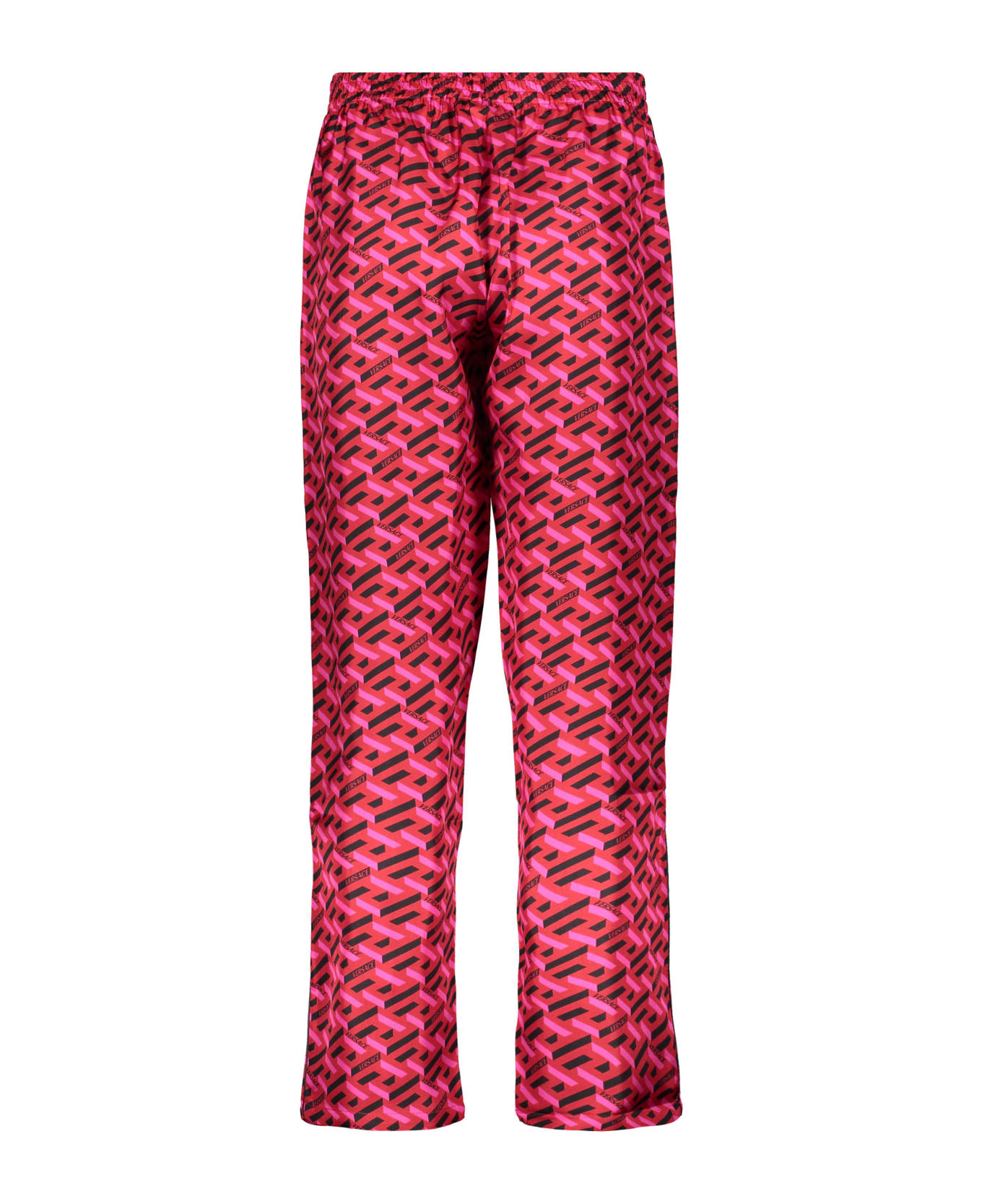 Versace Silk Pajama Pants - Fuchsia