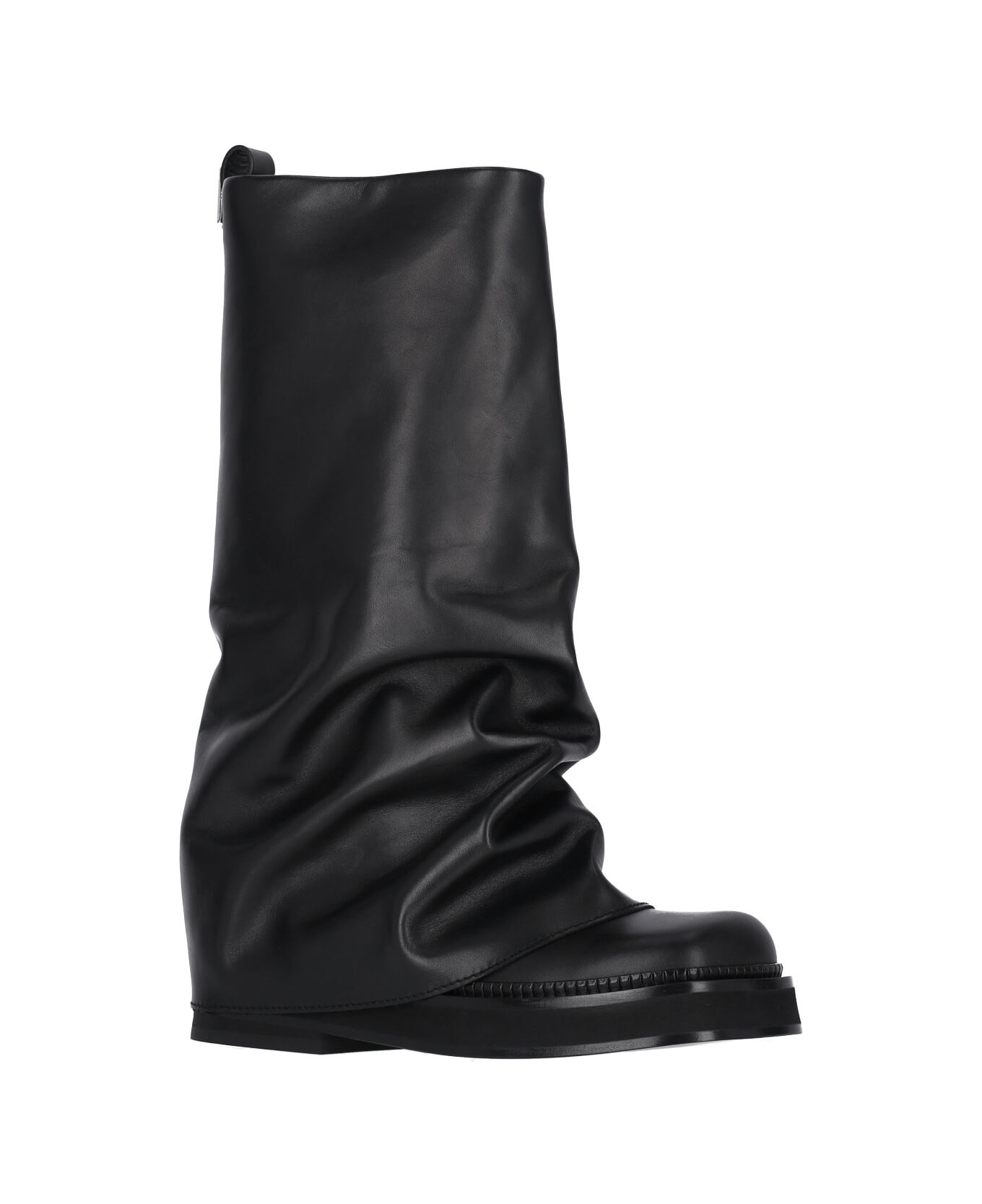 The Attico 'robin' Combat Boots - Black