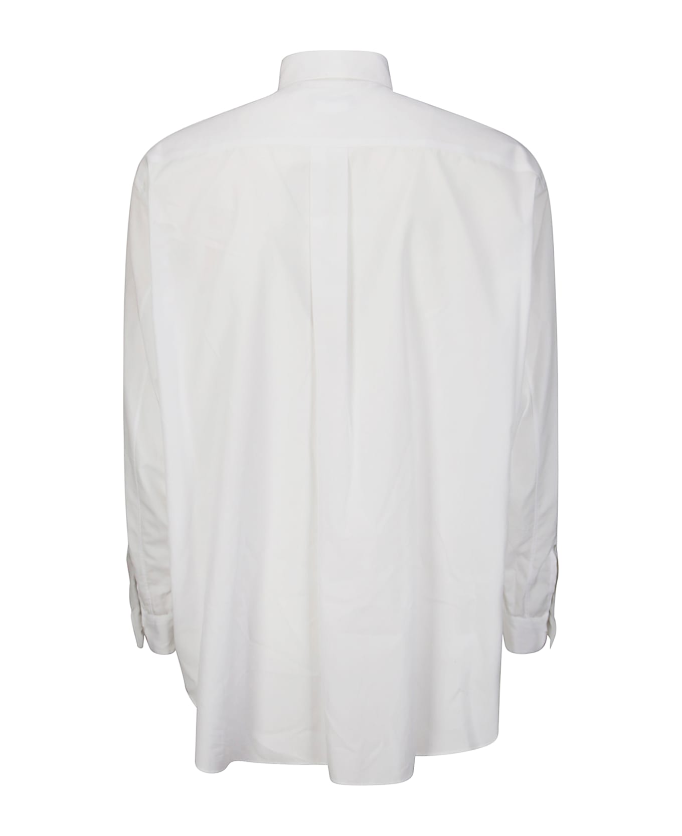 Comme Des Garçons Homme Plus Men
s Shirt - WHITE X OFF-WH