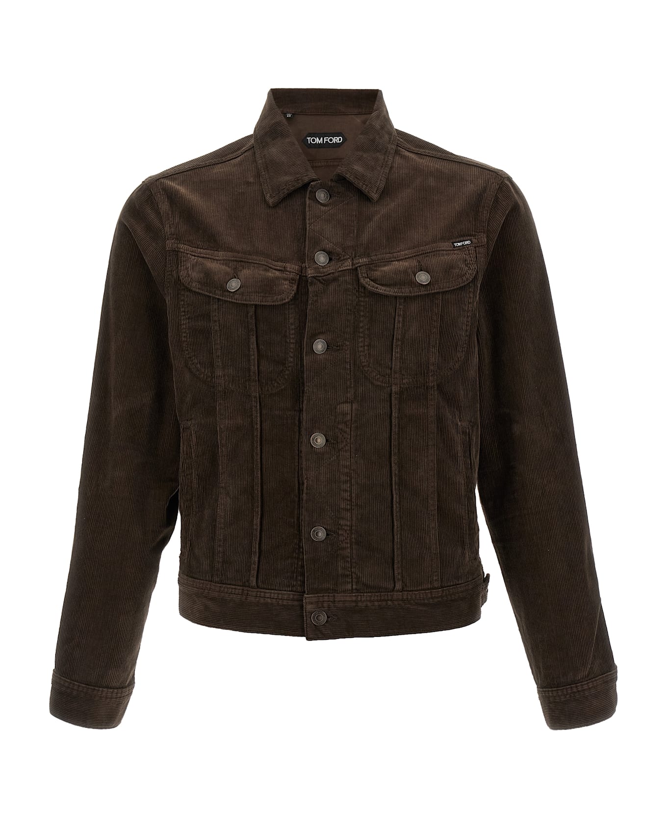 Tom Ford 
12 Waves Cord Icon
 Jacket - Brown
