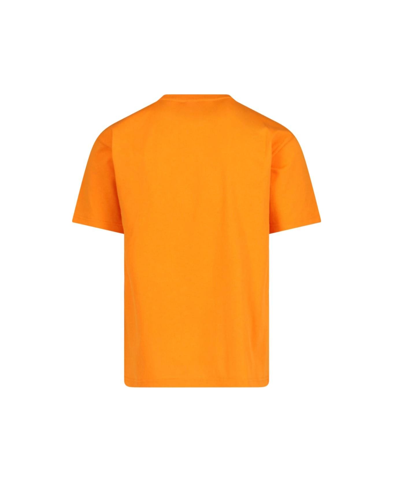 Valentino 
chez
 Logo T-shirt - Orange