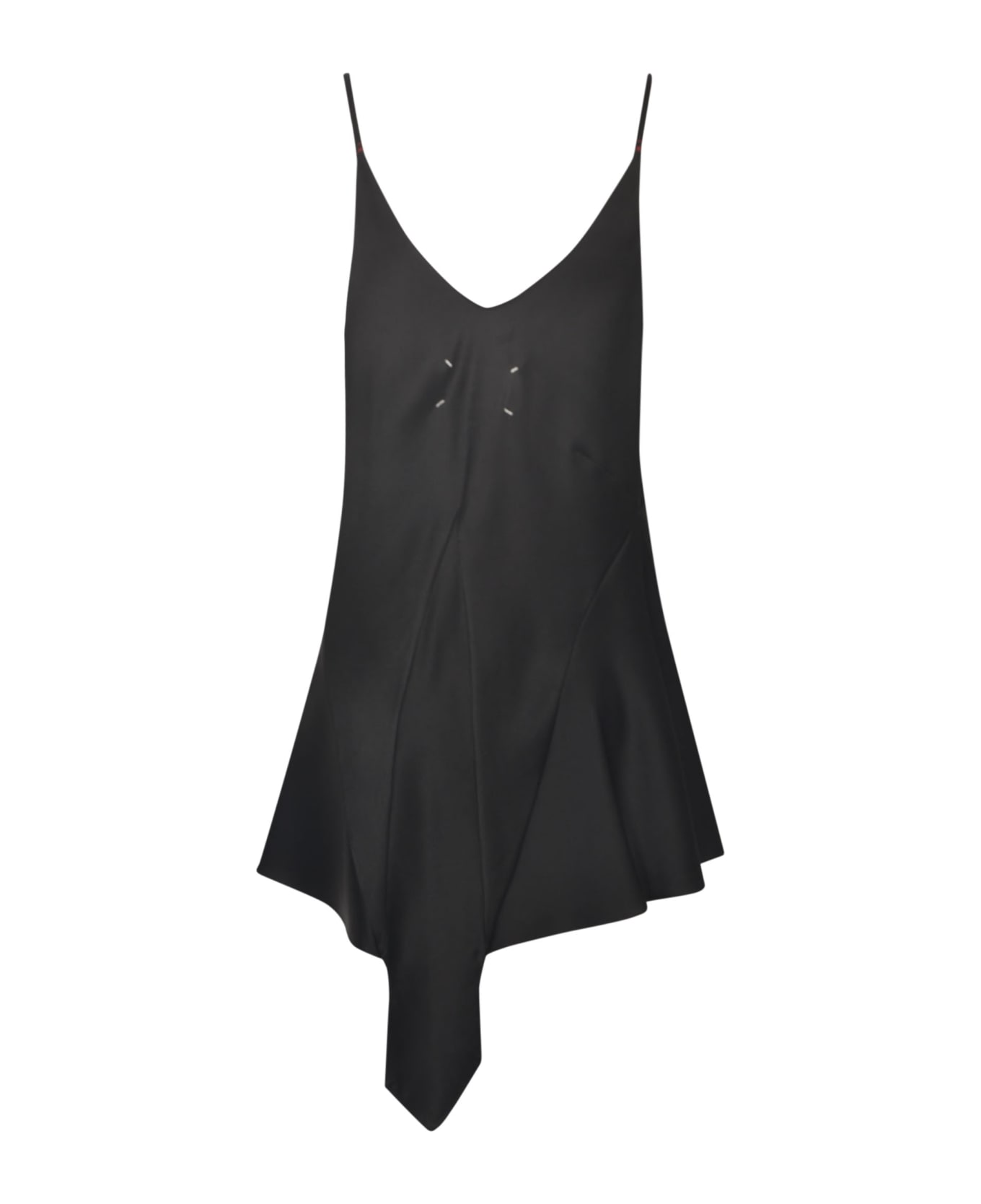 Maison Margiela Viscose Mini Suit - Black ワンピース＆ドレス
