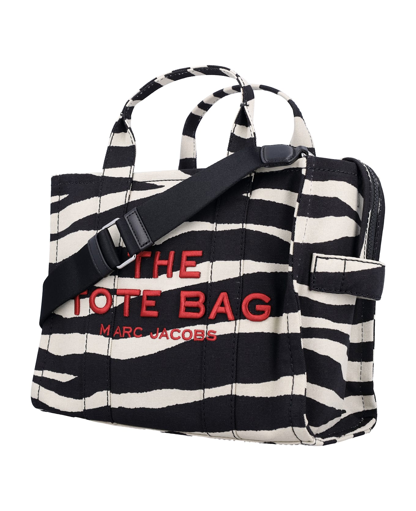 Marc Jacobs The Zebra Canvas Medium Tote Bag - ZEBRA