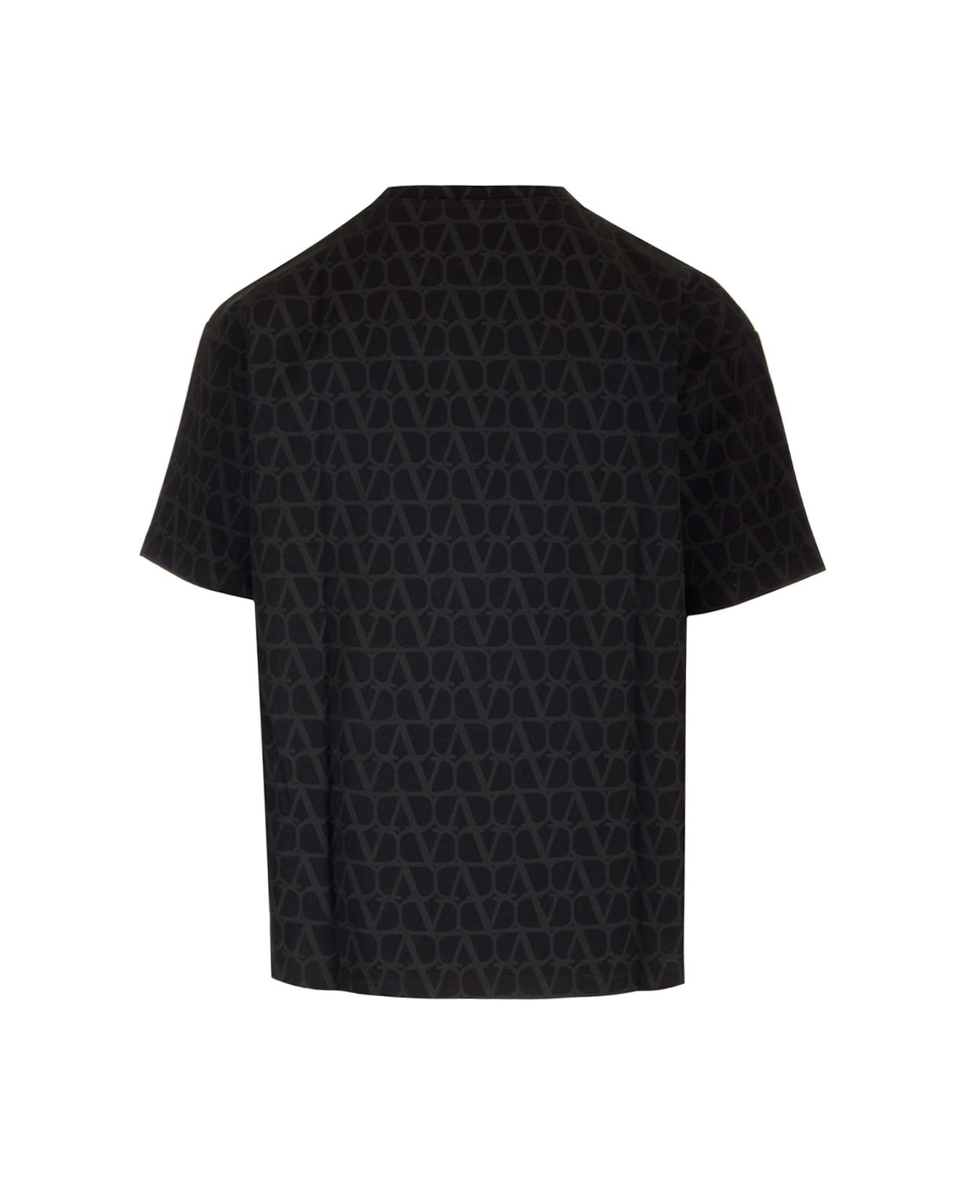 Valentino 'toile Iconographe' T-shirt - Black シャツ