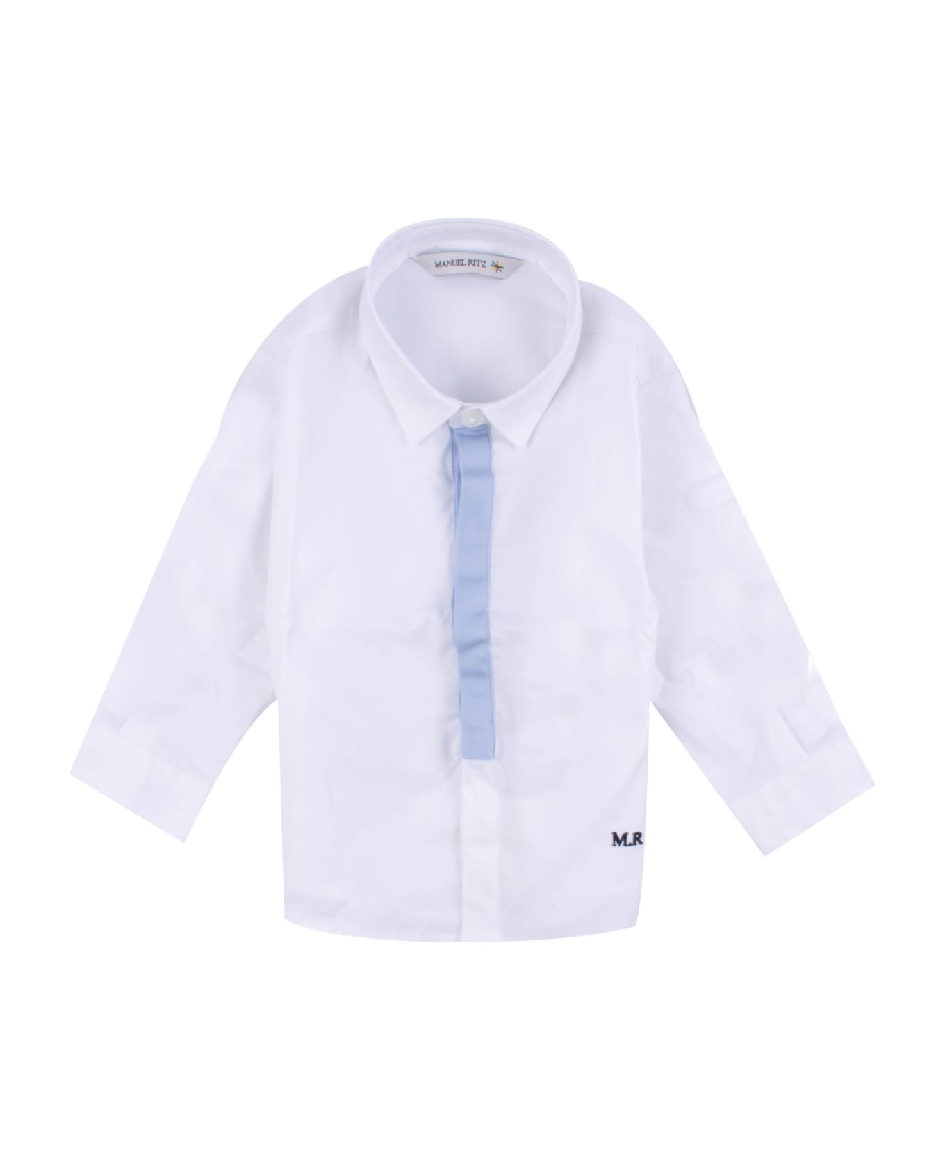 Manuel Ritz Cotton Shirt - White