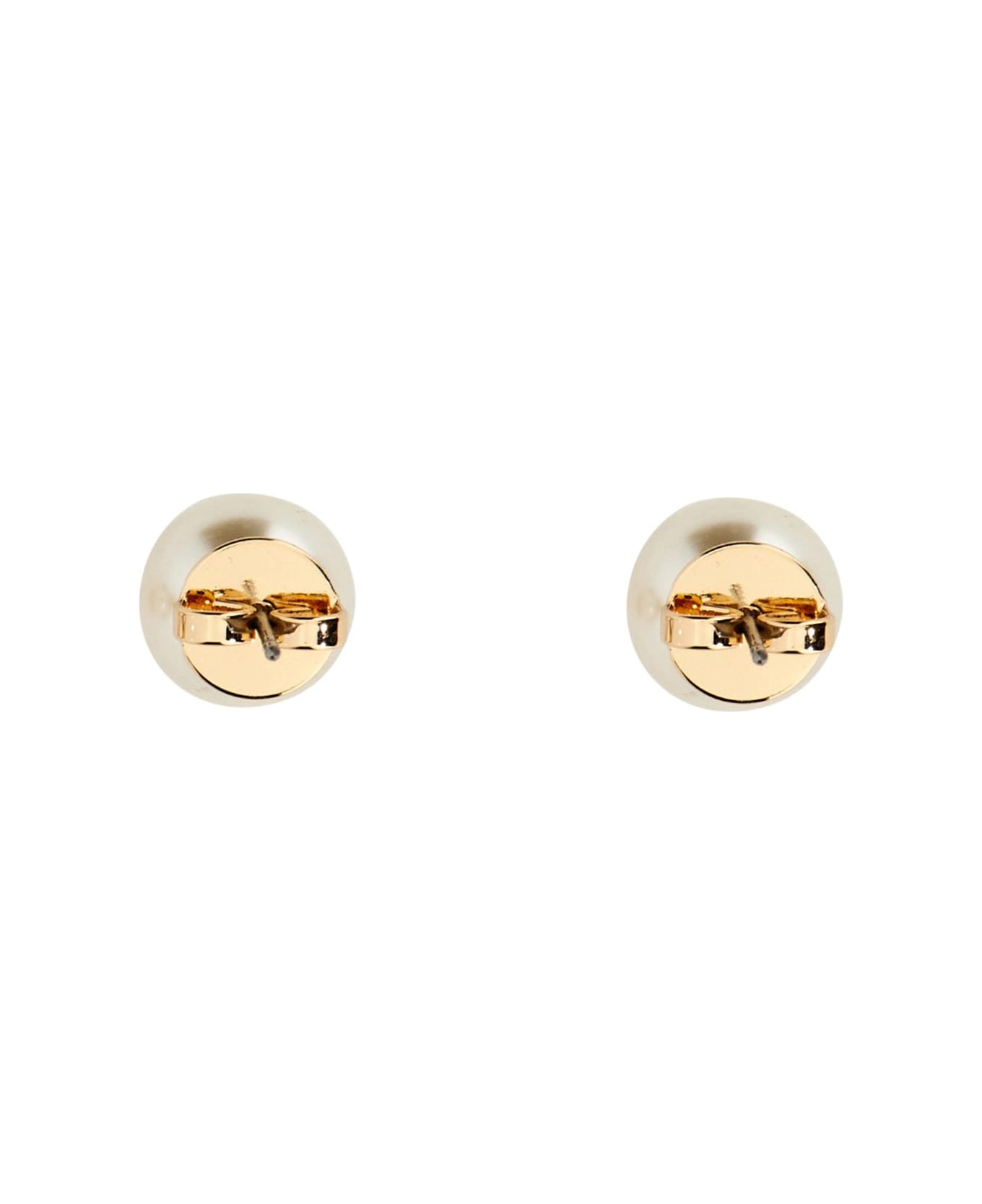 Tory Burch Kira Pearl Stud Earrings - Metallic