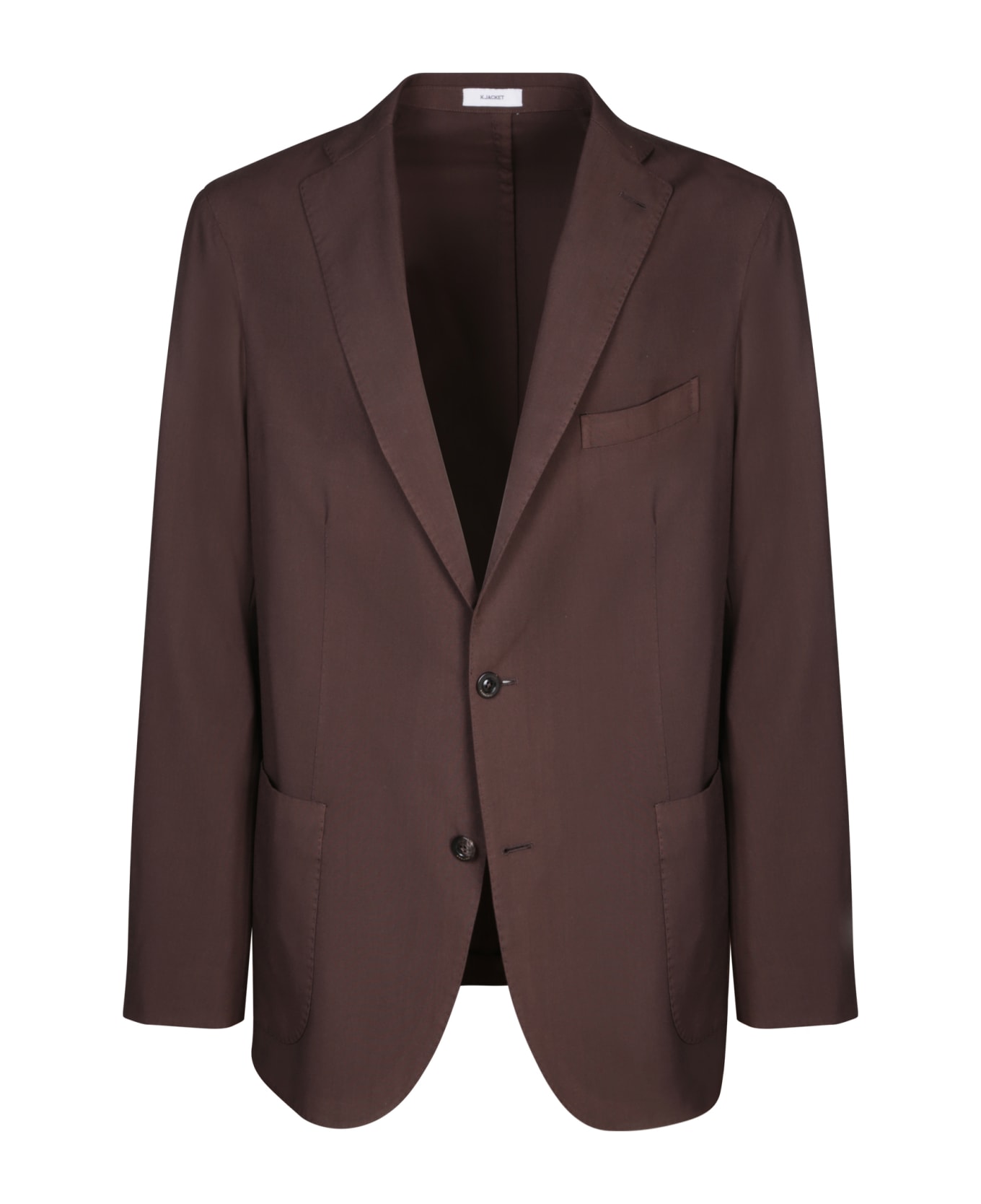 Boglioli Hopsack Brown Suit - Brown